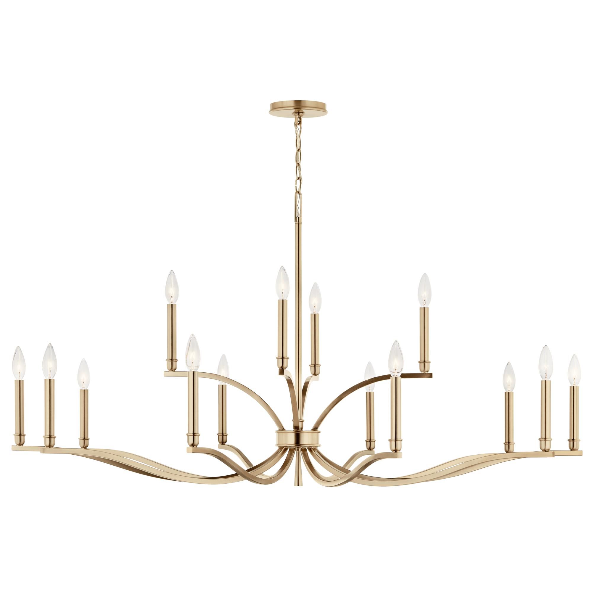 Malene 53 Inch Chandelier,