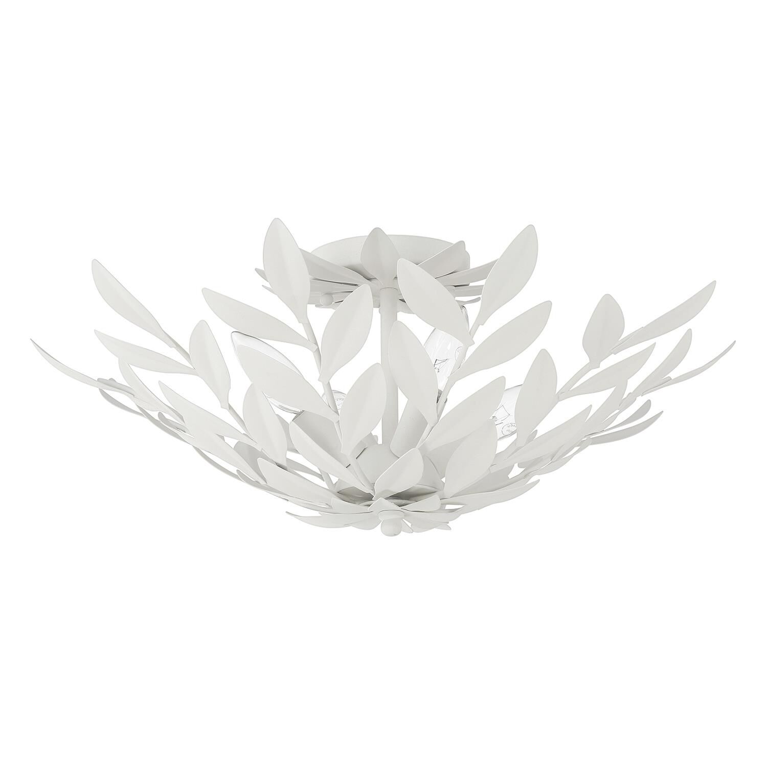 Broche 21 Inch Semi Flush Mount by Crystorama