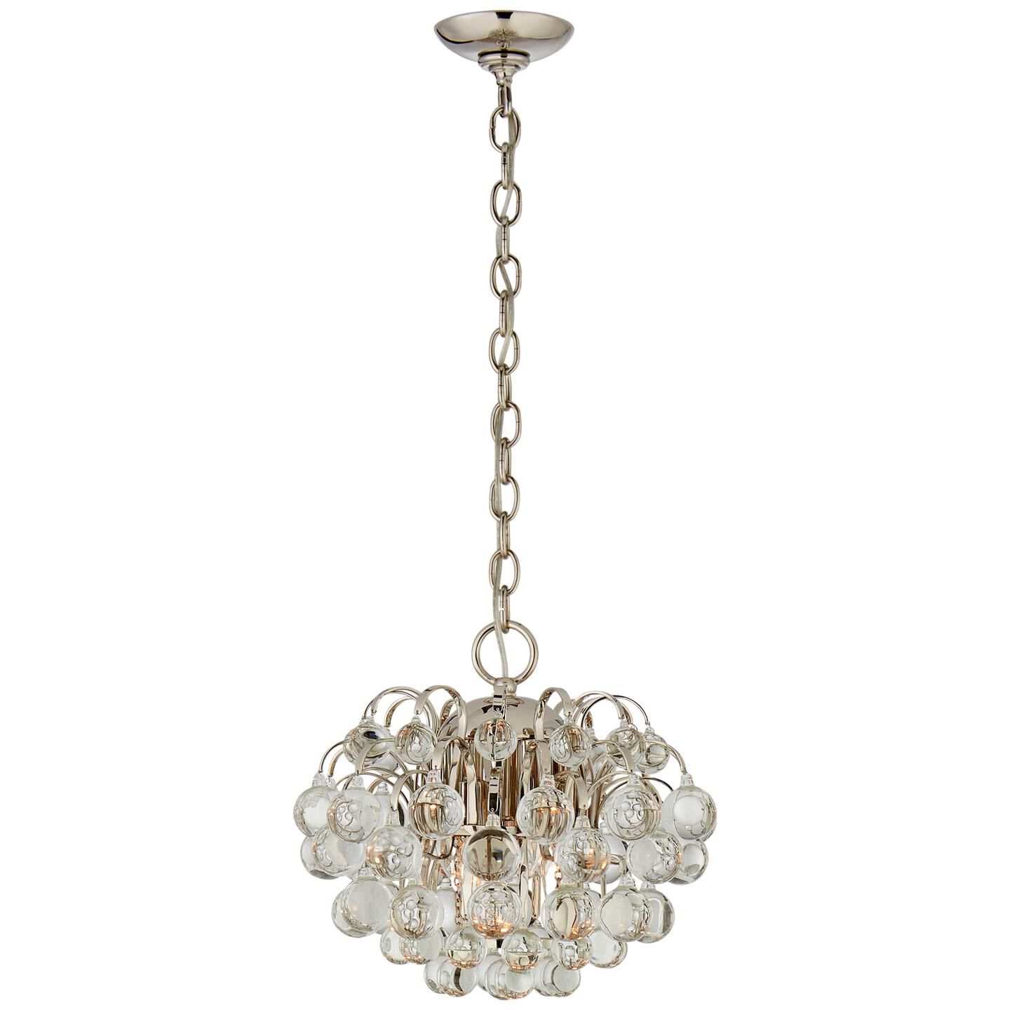 AERIN Bellvale 15 Inch 6 Light Mini Chandelier by Visual Comfort Signature Collection