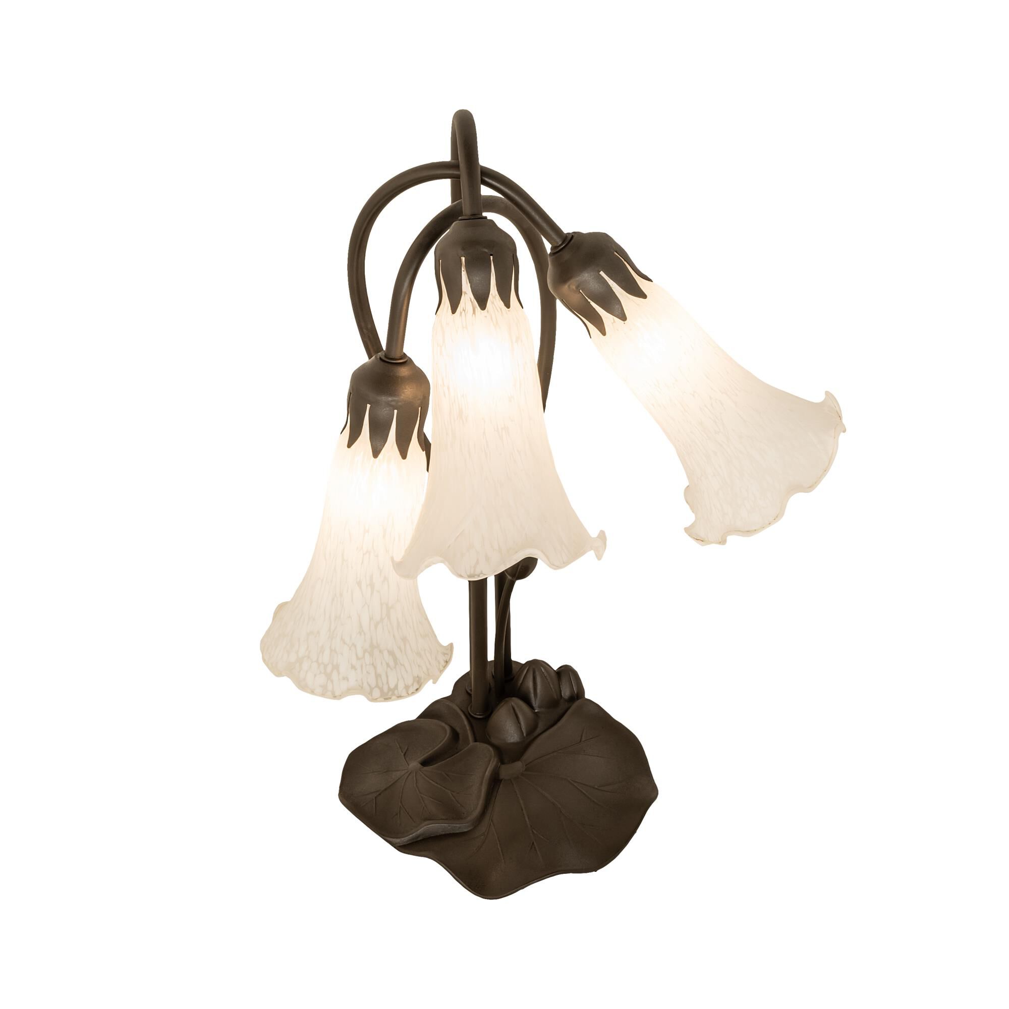 White 16 Inch Accent Lamp by Meyda Lighting