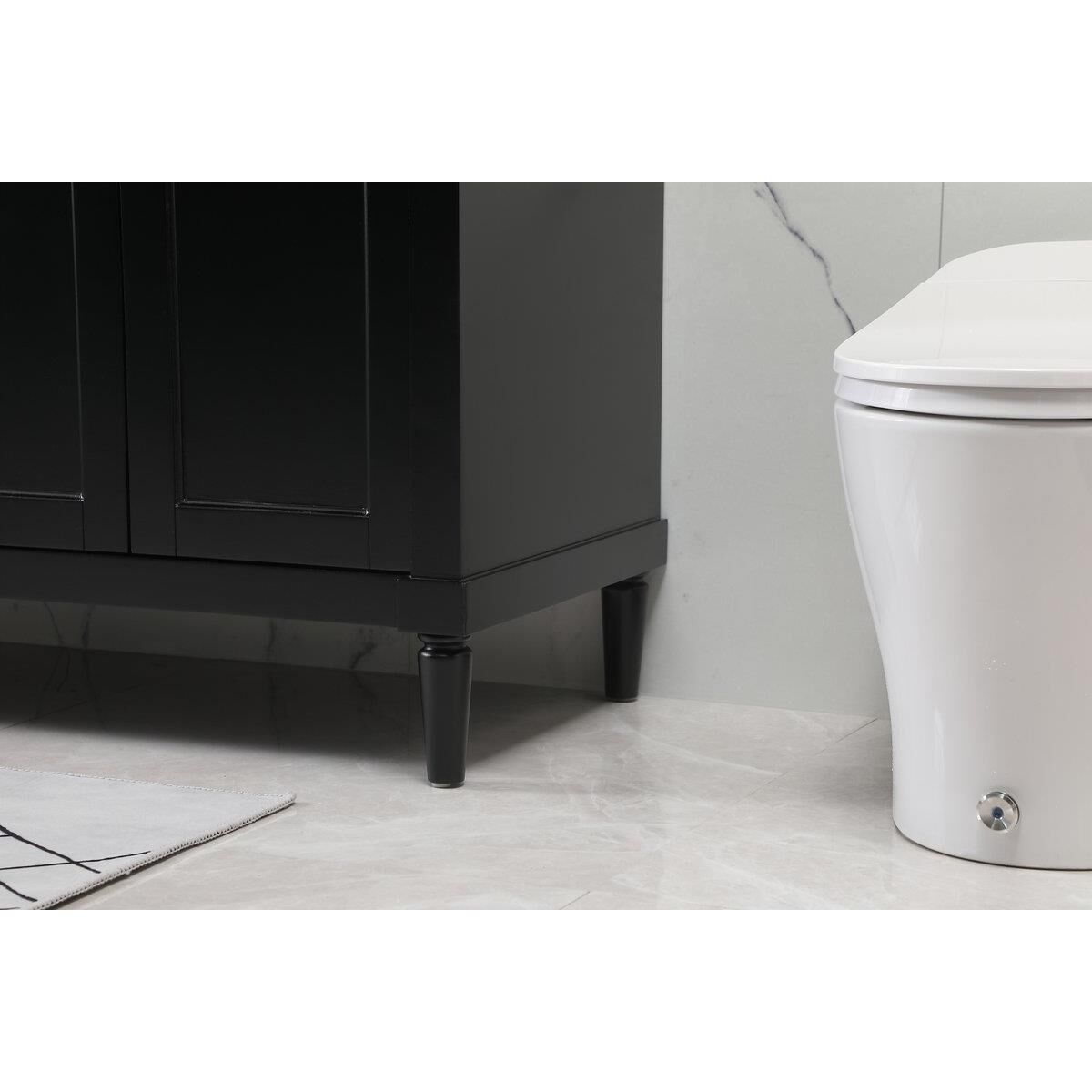 Shown in Black finish