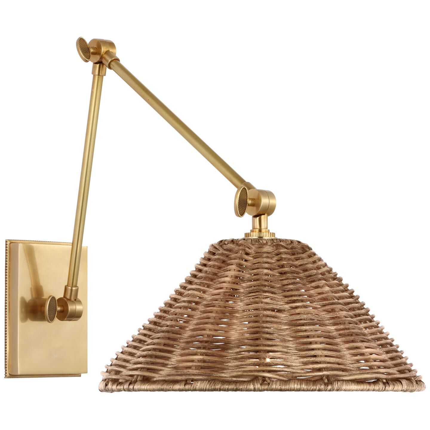 Marie Flanigan Wimberley 12 Inch Wall Swing Lamp by Visual Comfort Signature Collection