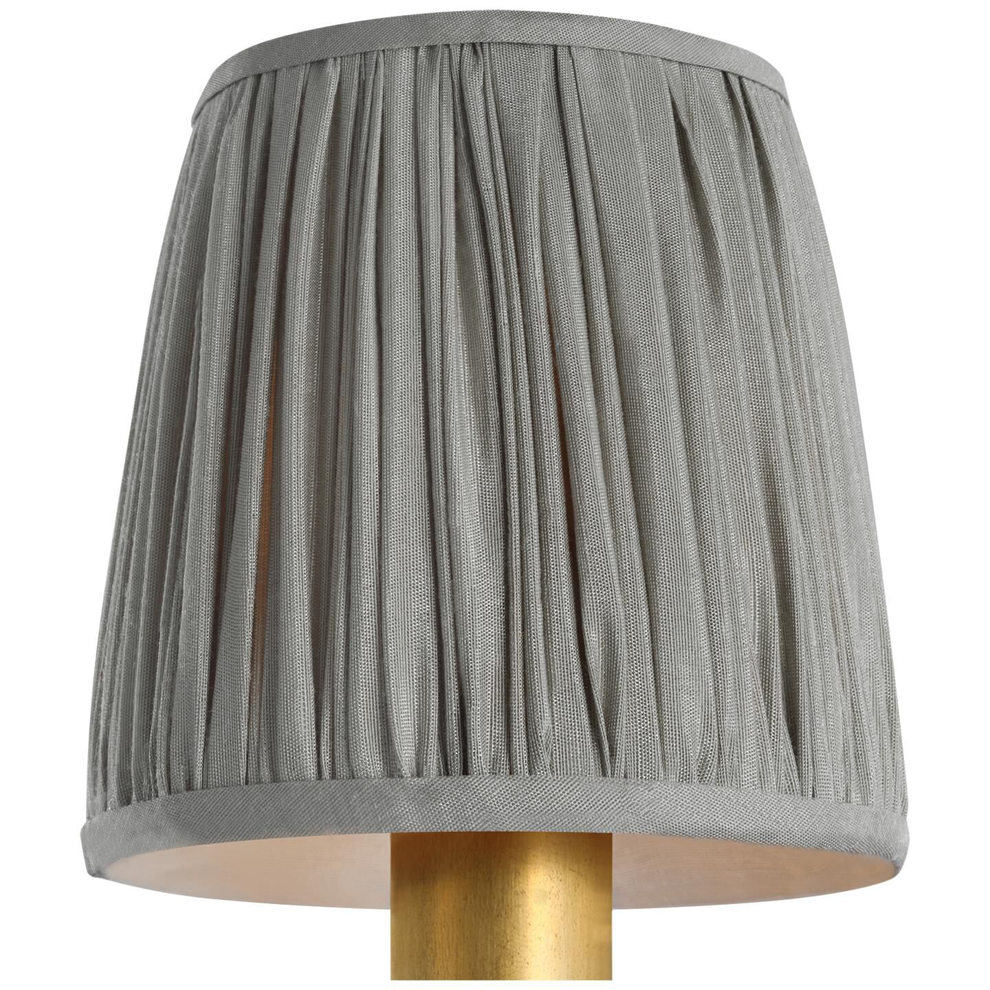 Shown in Pleated Mist Silk finish