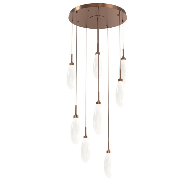 Fiori 25 Inch 8 Light LED Multi Light Pendant by Hammerton Studio