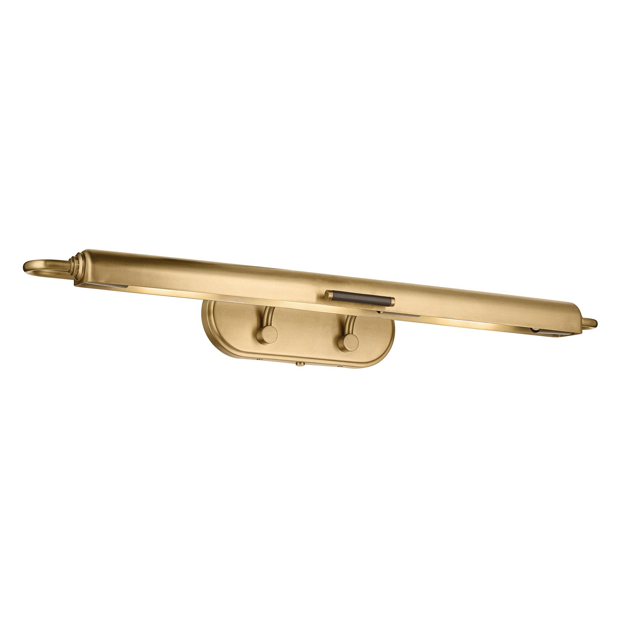Shown in Lacquered Brass finish and Metal shade