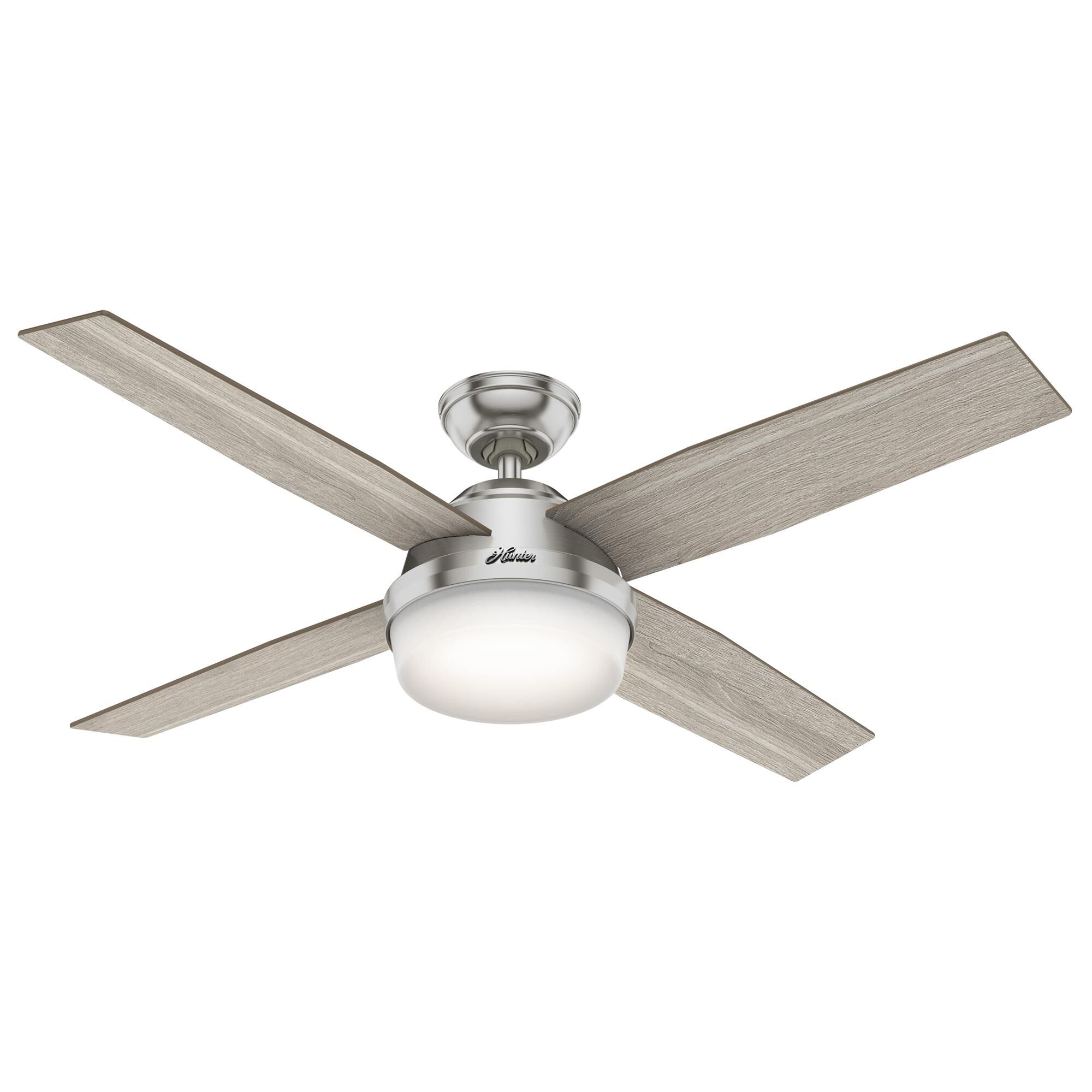 Shown in Brushed Nickel finish and Painted Cased White glass