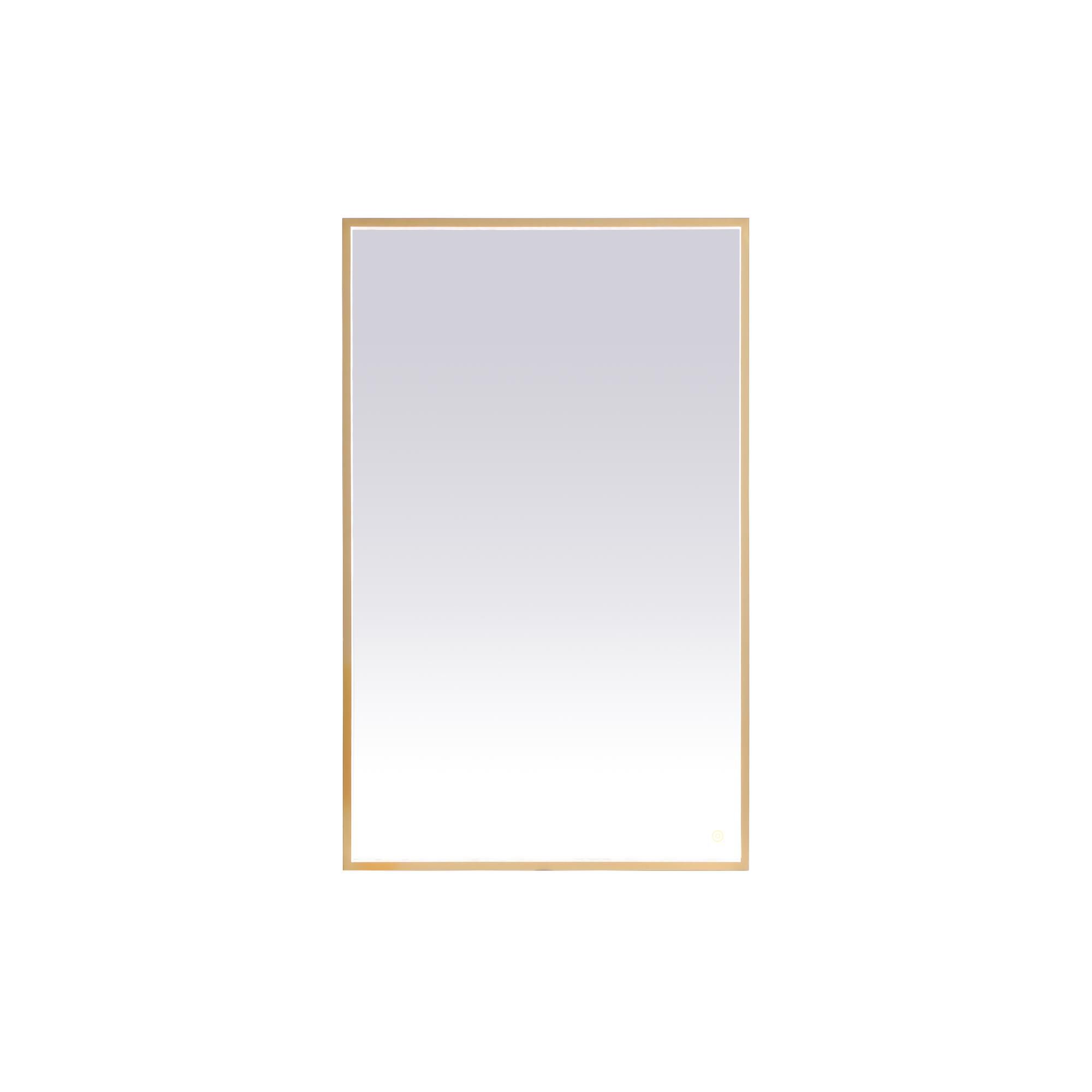 Pier LED Lighted Mirror by Elegant Decor