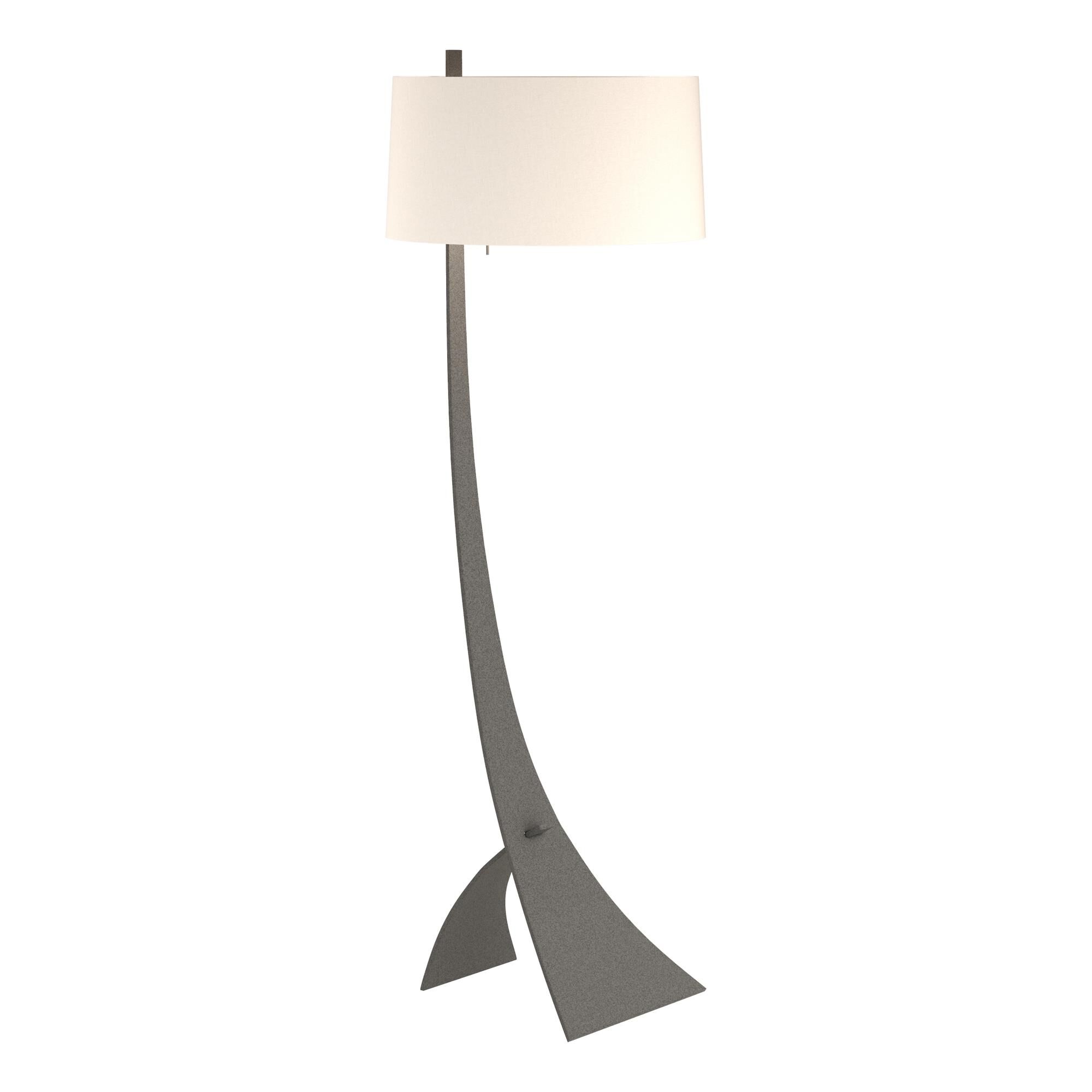 Shown in Natural Iron finish and Flax shade