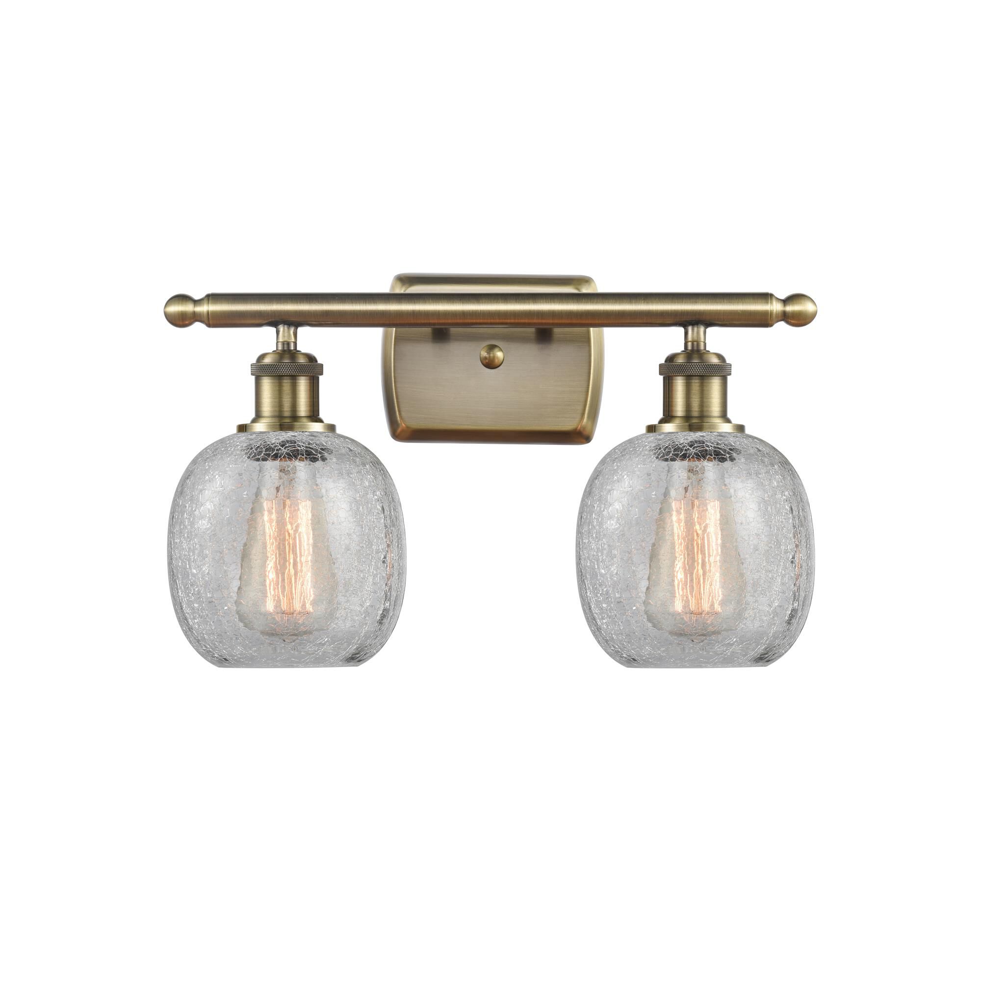 Shown in Antique Brass finish and Sphere glass and Glass shade