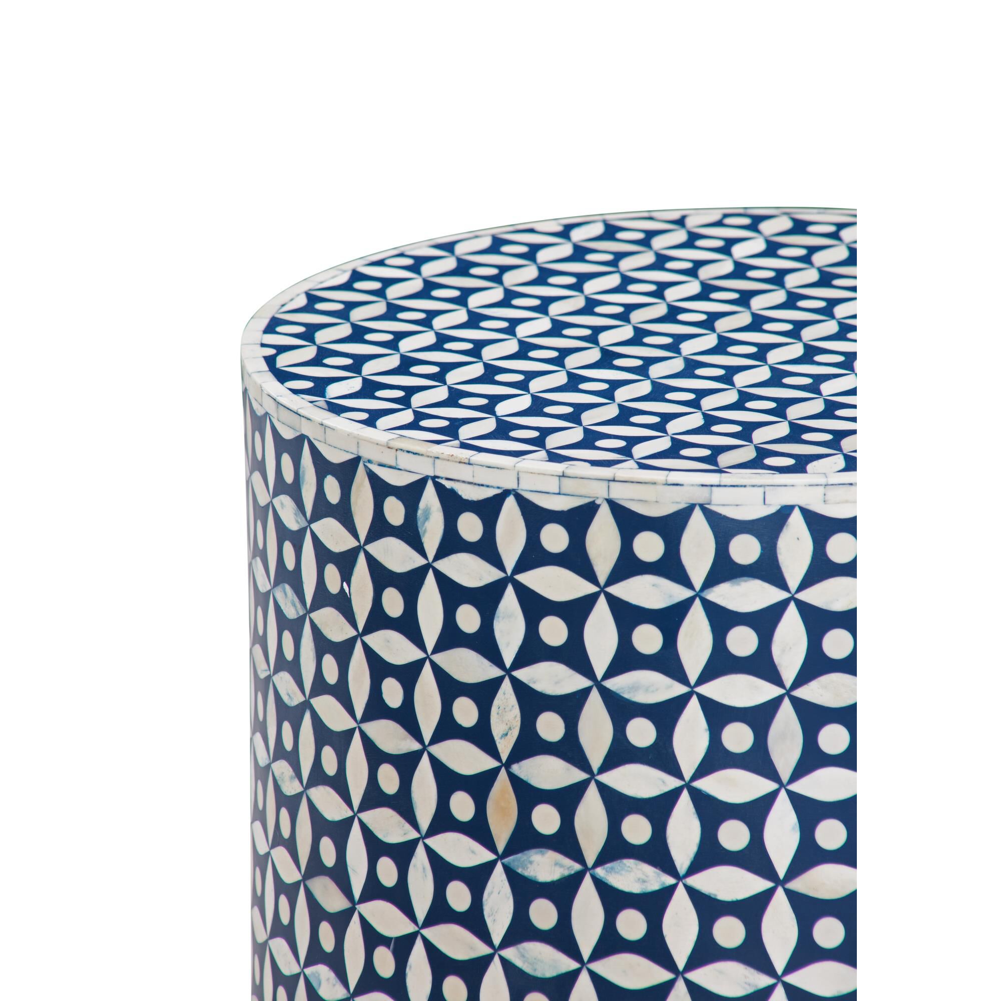 Shown in Ivory Blue finish