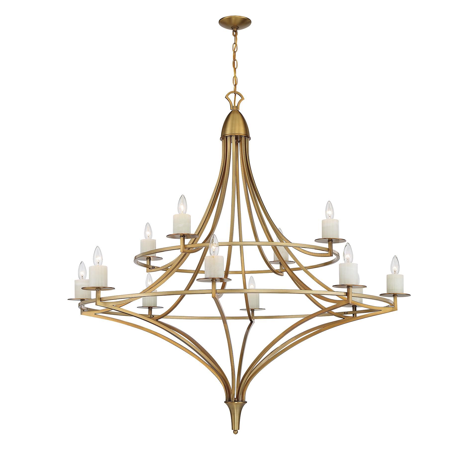 Director 50 Inch 12 Light Chandelier by Savoy House