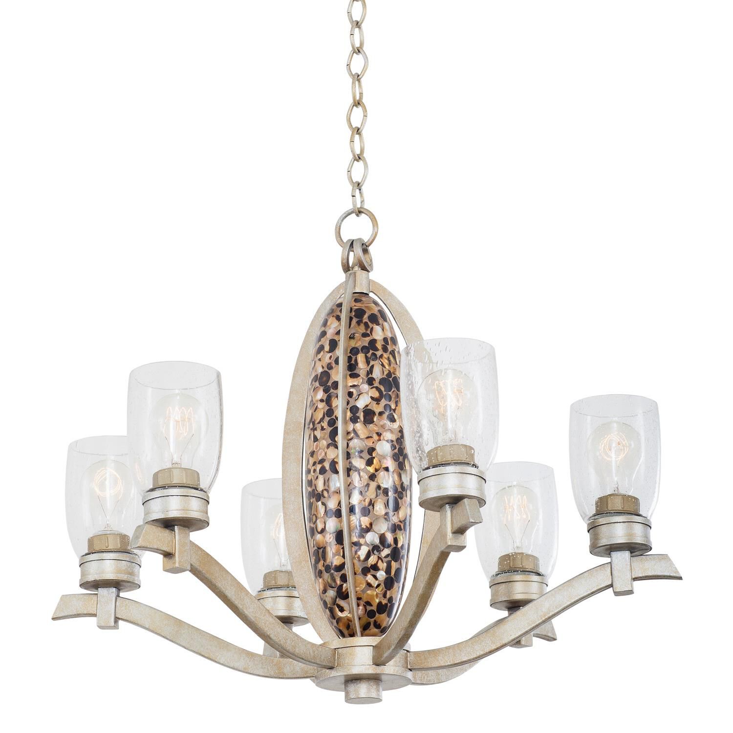 Largo 6 Light Chandelier by Kalco Lighting