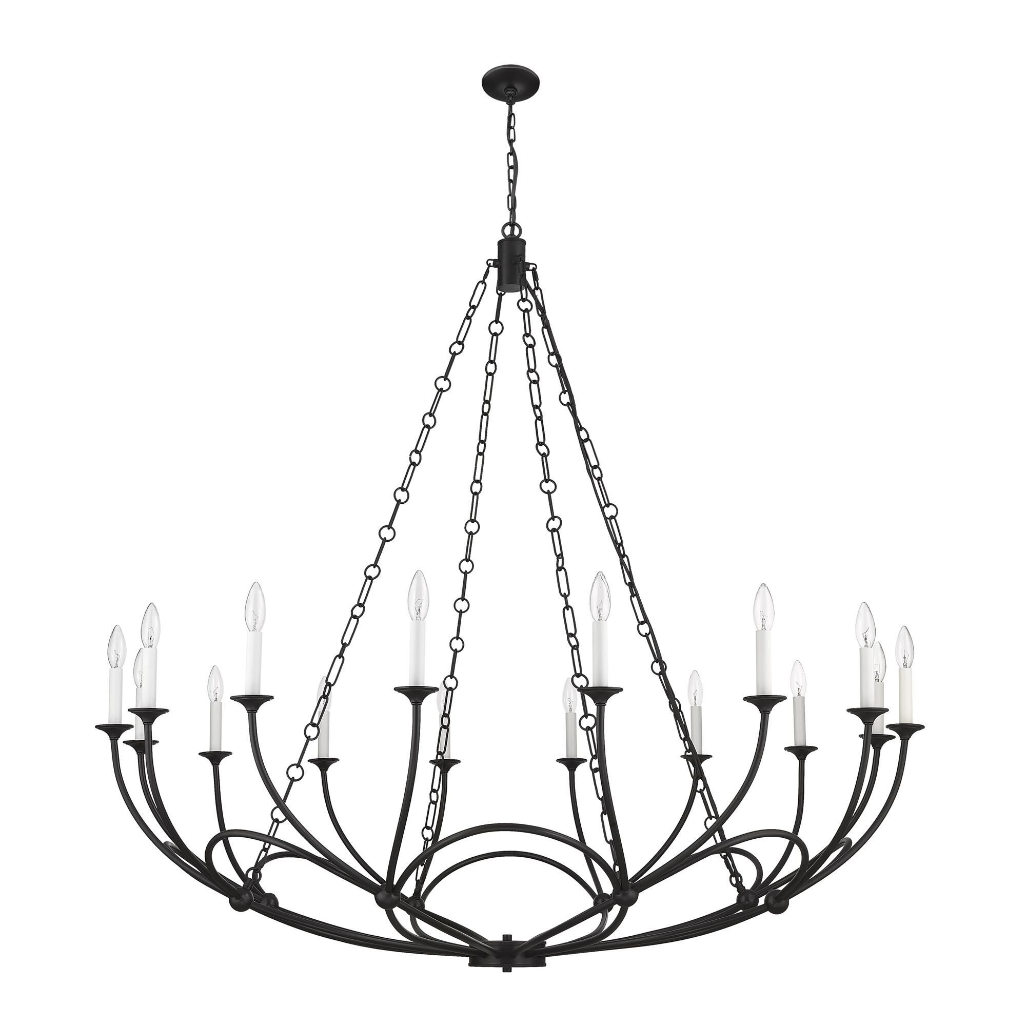 Shown in Matte Black finish and Steel shade