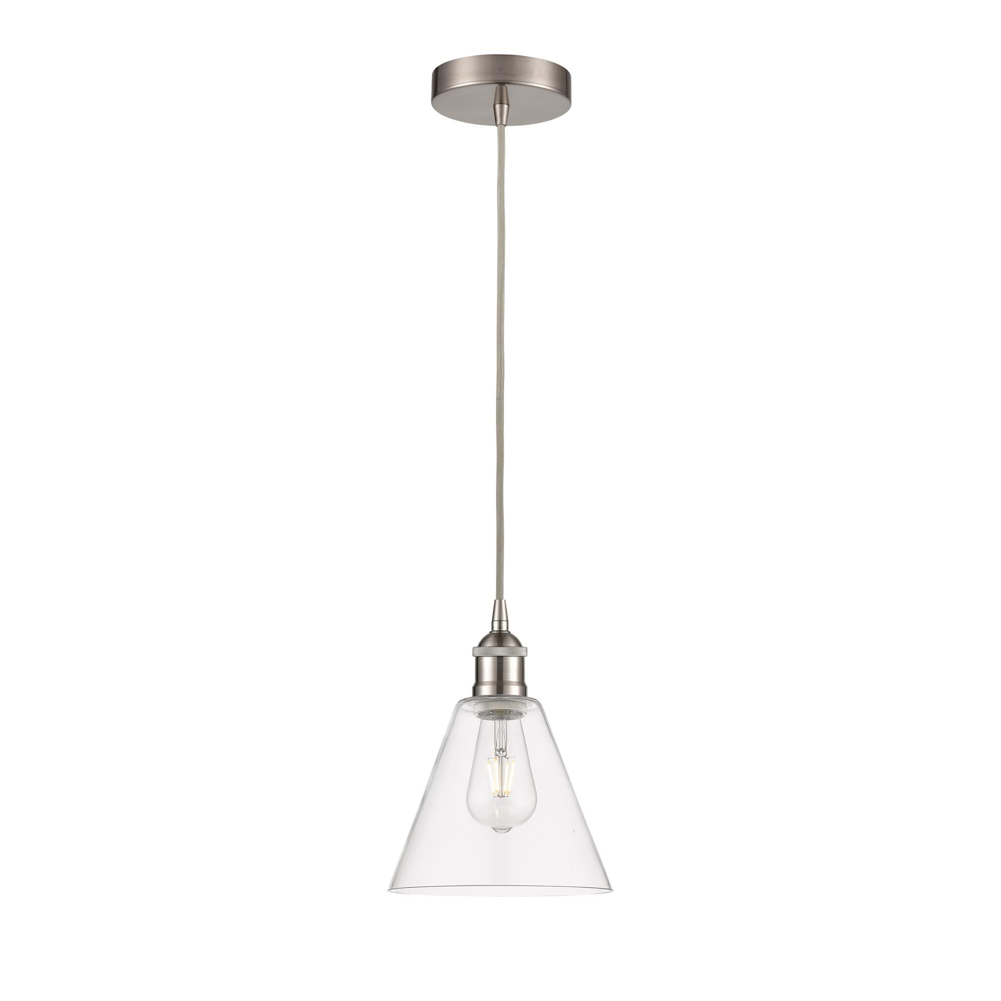 Innovations Lighting Bruno Marashlian Edison Cone 8 Inch Mini Pendant