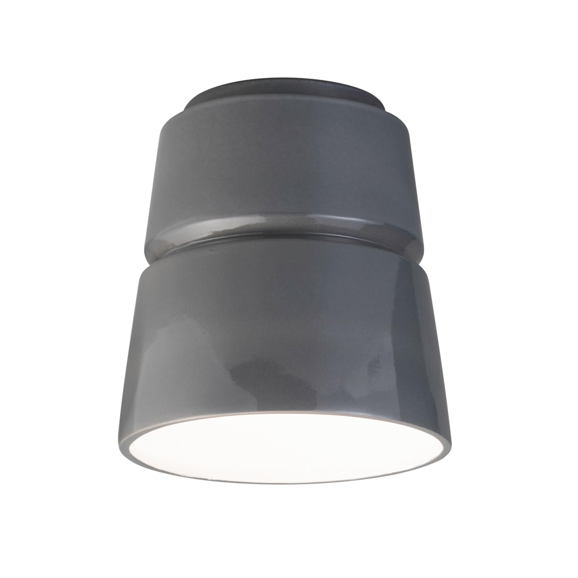 Radiance 7 Inch 1 Light Flush Mount by Justice Design Group