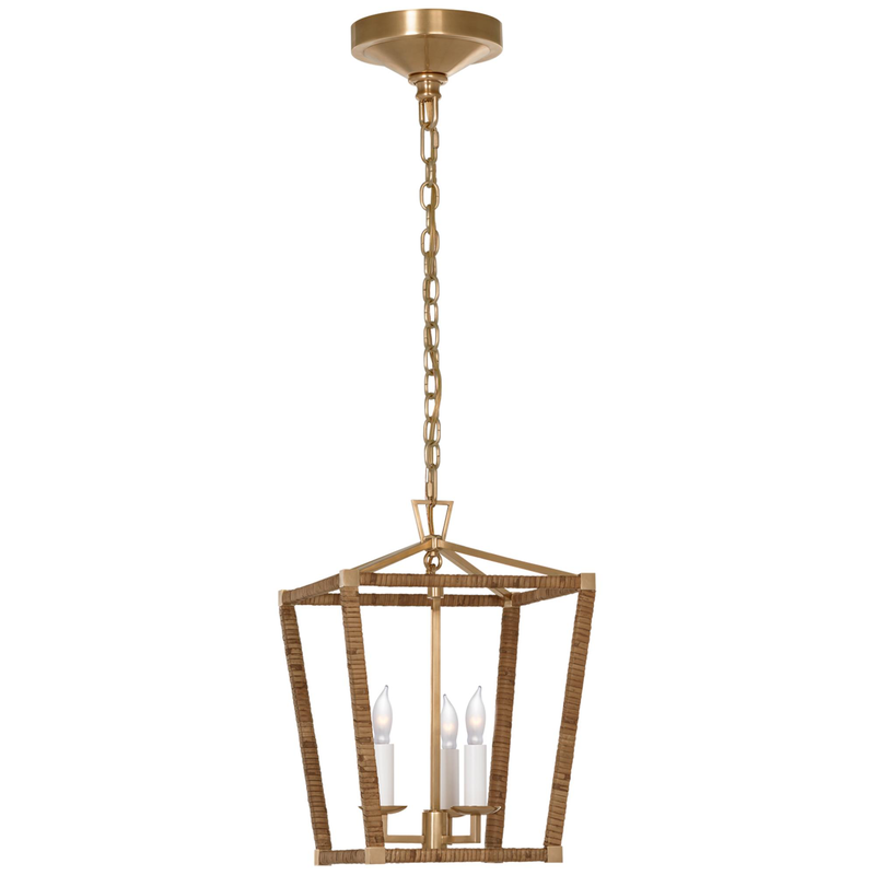 Chapman & Myers Darlana Wrapped 10 Inch Pendant Light by Visual Comfort Signature Collection