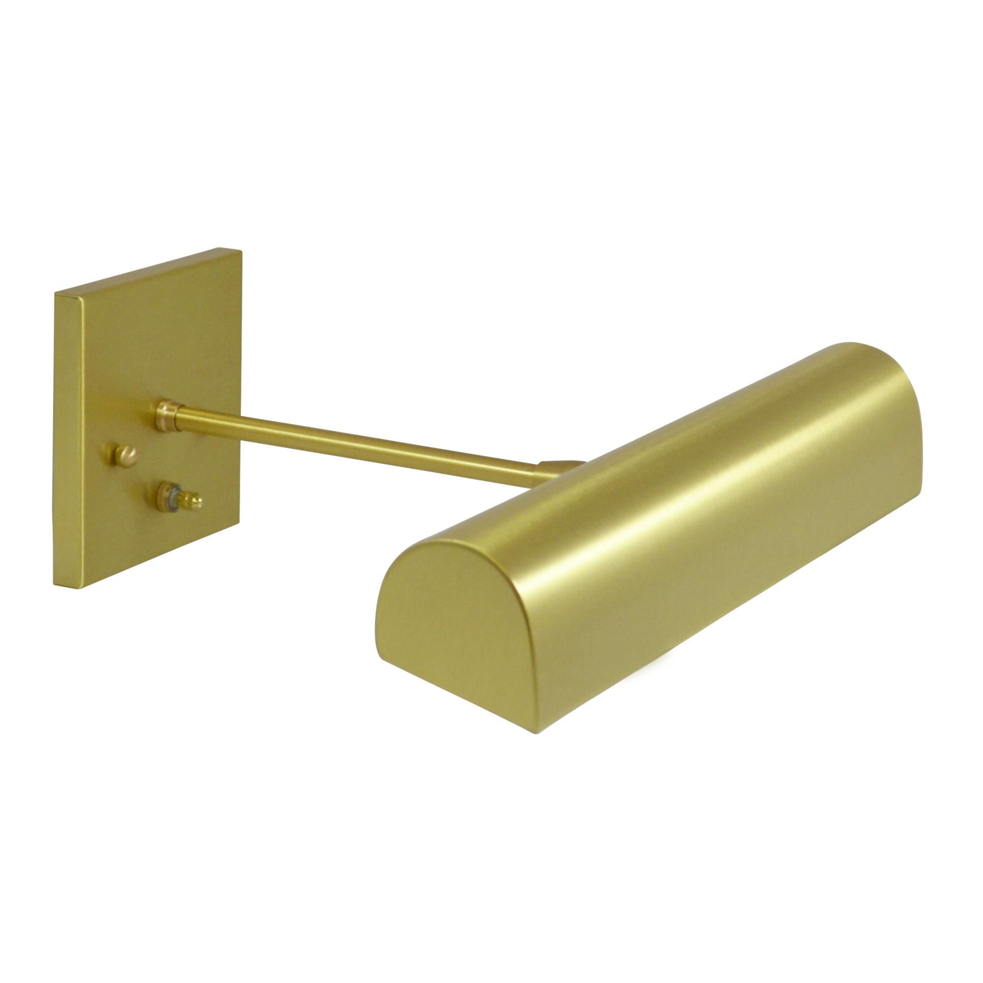 Shown in Satin Brass finish and Metal shade