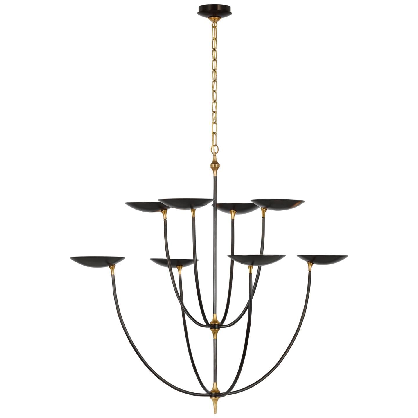 Thomas O'Brien Keria 32 Inch 8 Light LED Chandelier by Visual Comfort Signature Collection