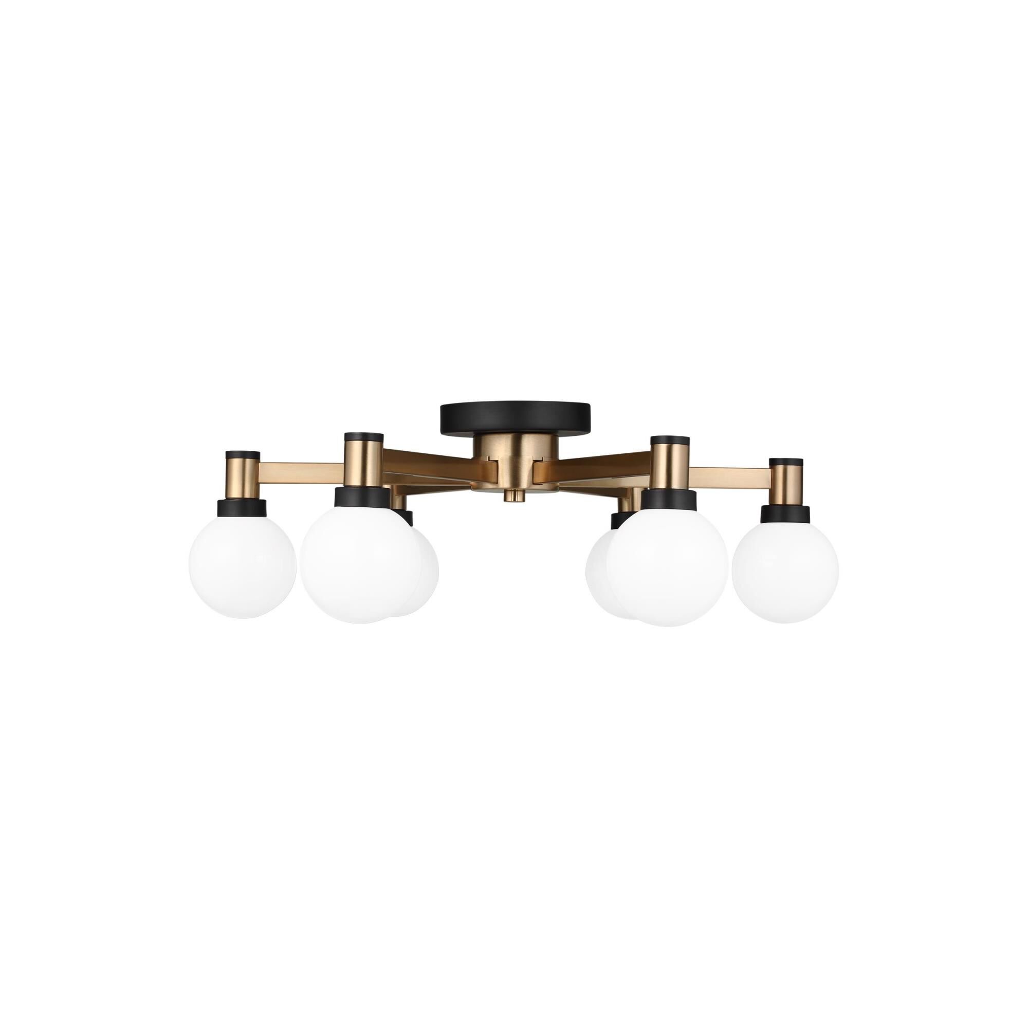 Judd 24 Inch 6 Light Semi Flush Mount by Generation Lighting