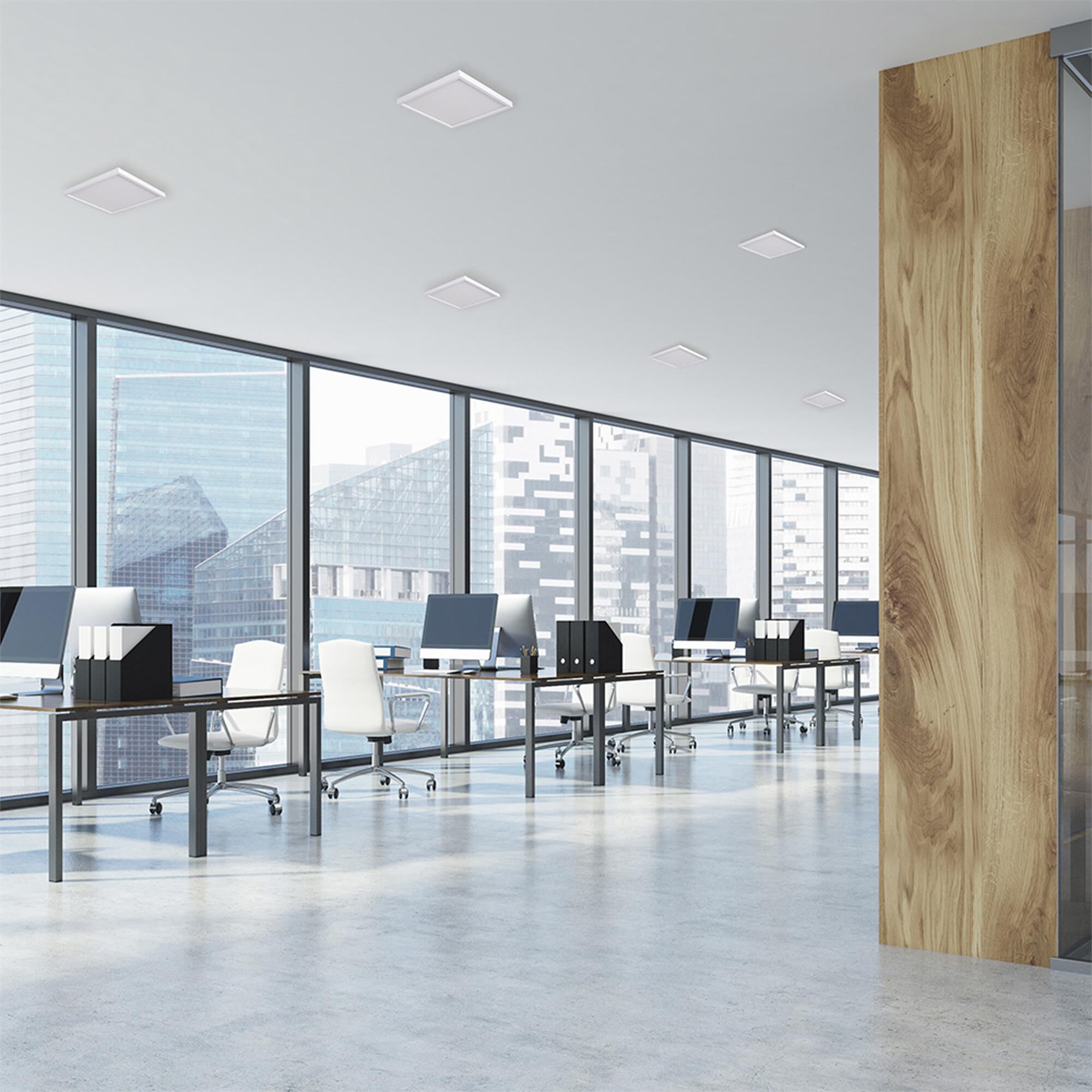 Edge Square 9 Inch Flush Mount by AFX Lighting