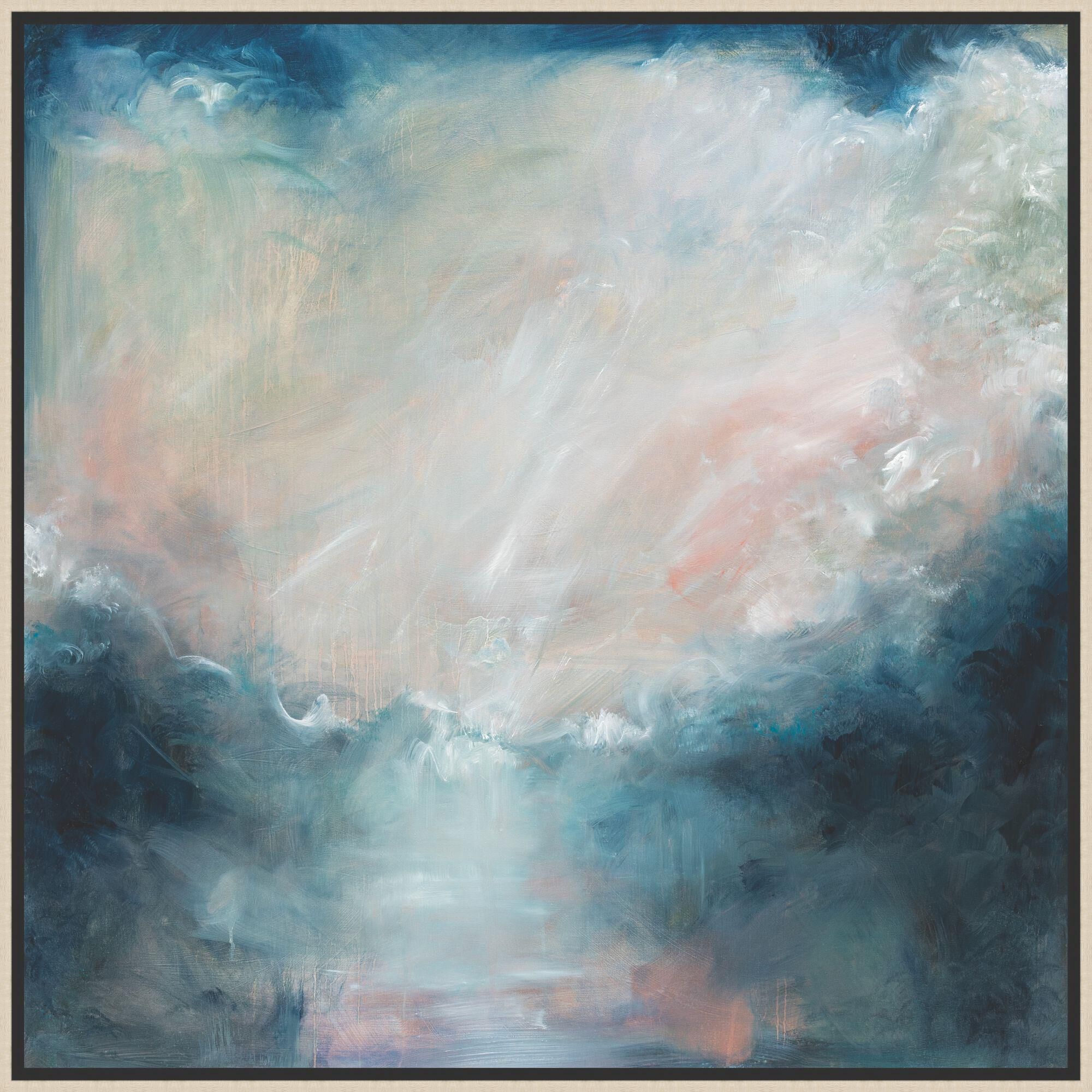 Jennifer Baker Deep Wonder In The Eye Of The Storm Print by LEVEL57