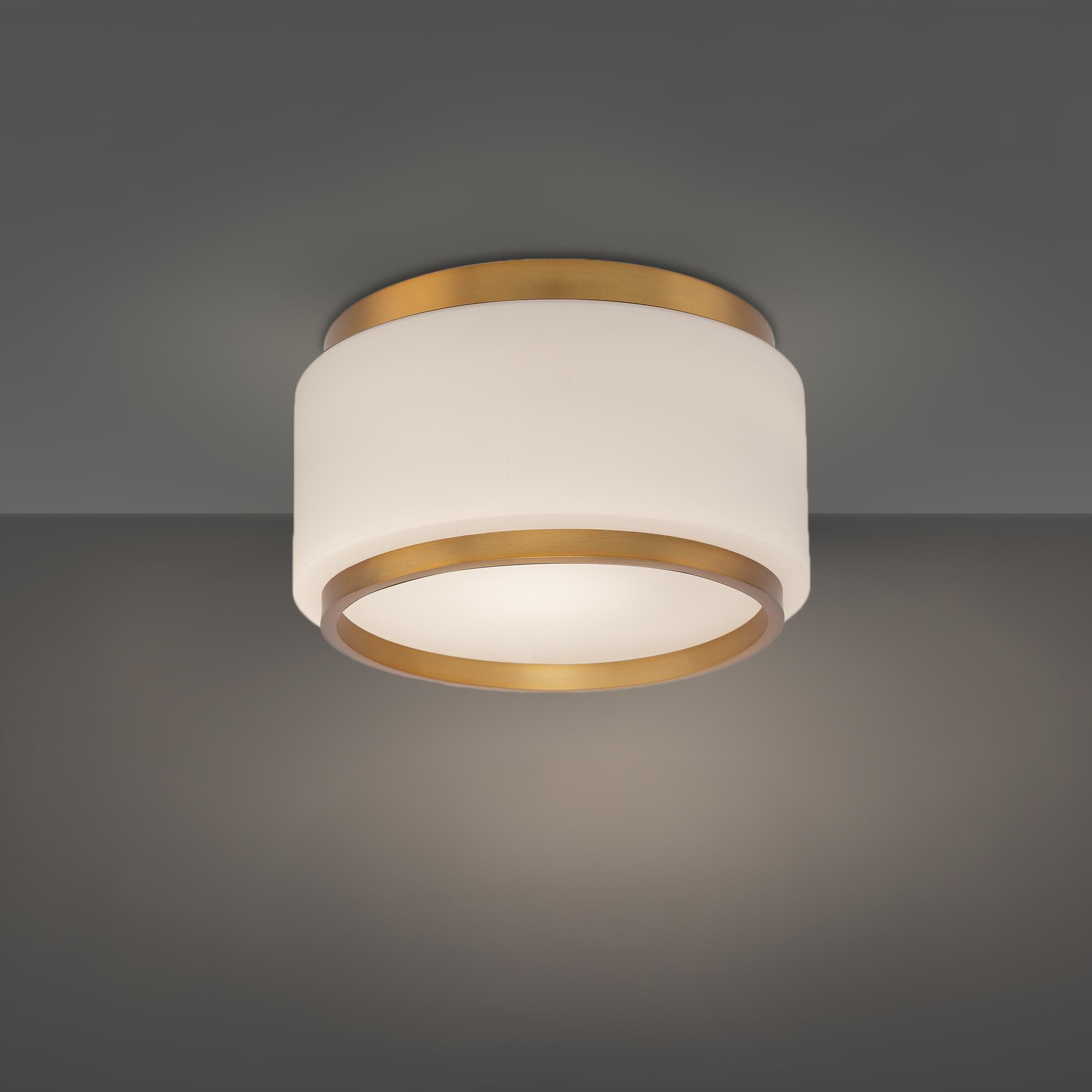 Shown in Aged Brass finish