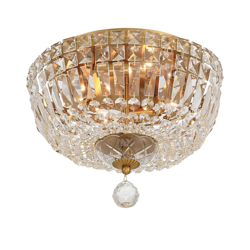 Roslyn 12 Inch Flush Mount by Crystorama