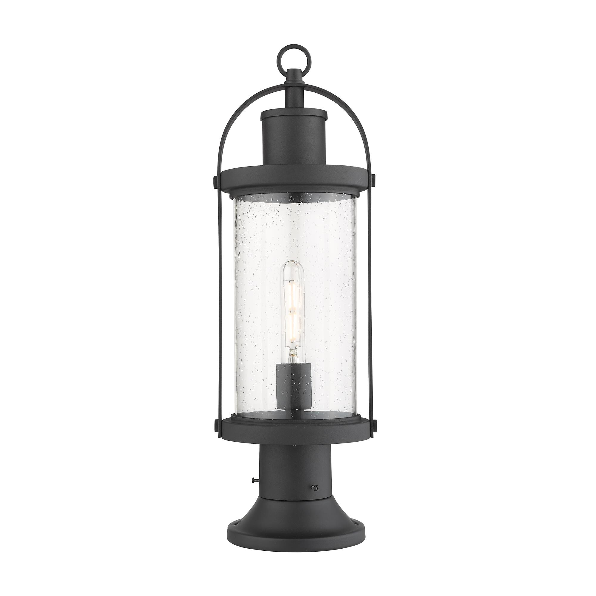Z-Lite Roundhouse 22 Inch Tall Outdoor Pier Lamp