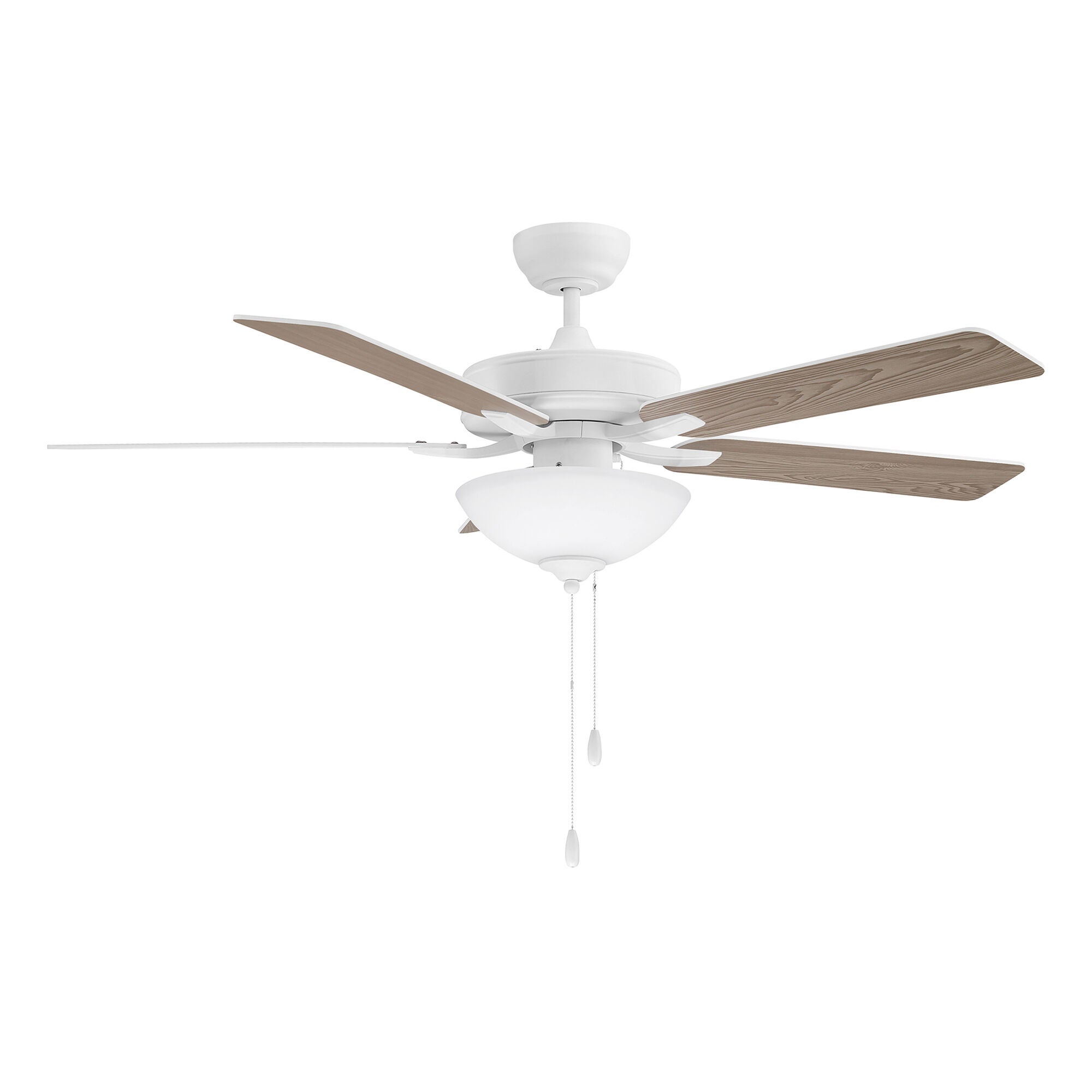 52 Inch Ceiling Fan with Light Kit,