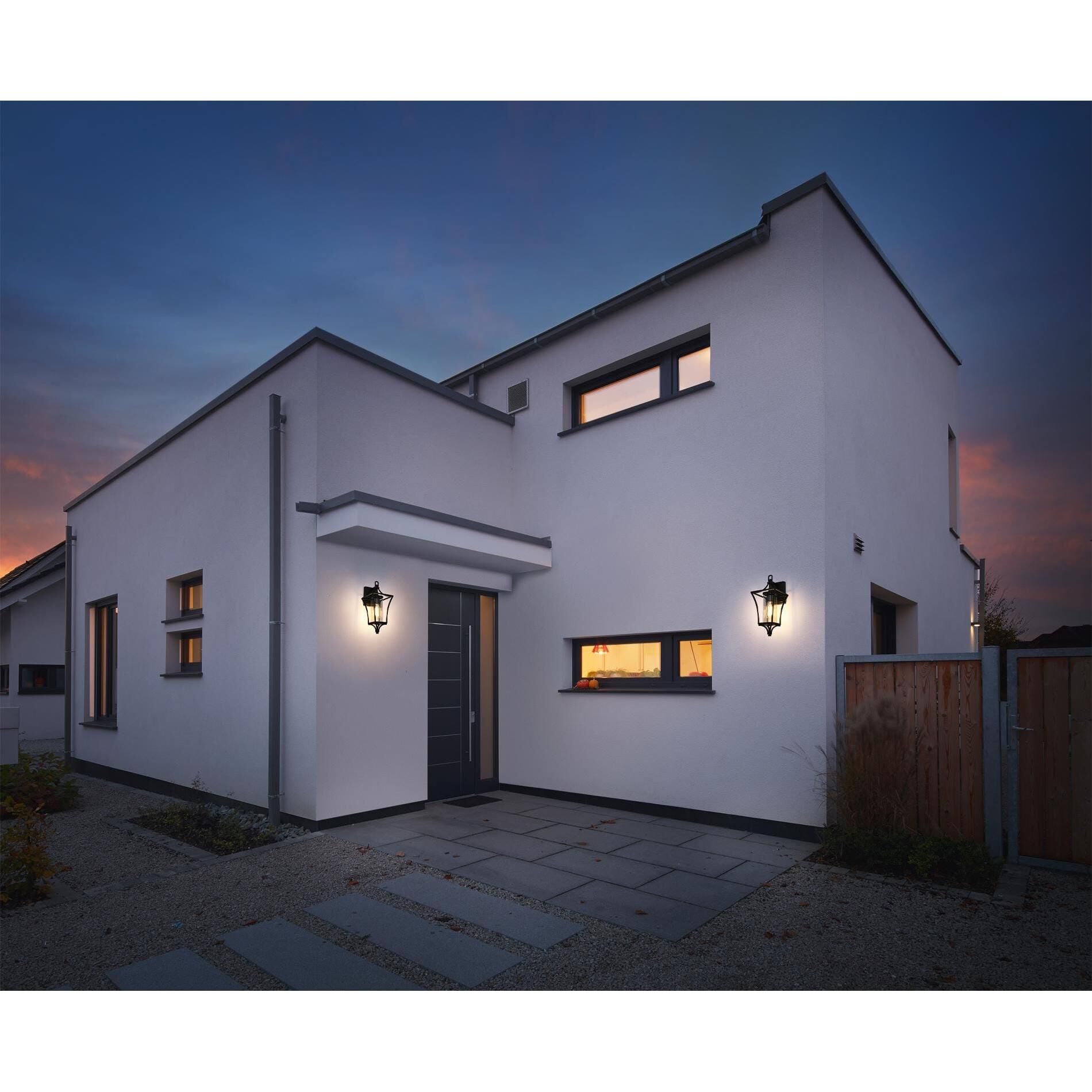 Belgrade 7 Inch Outdoor Wall Light by Elegant Lighting