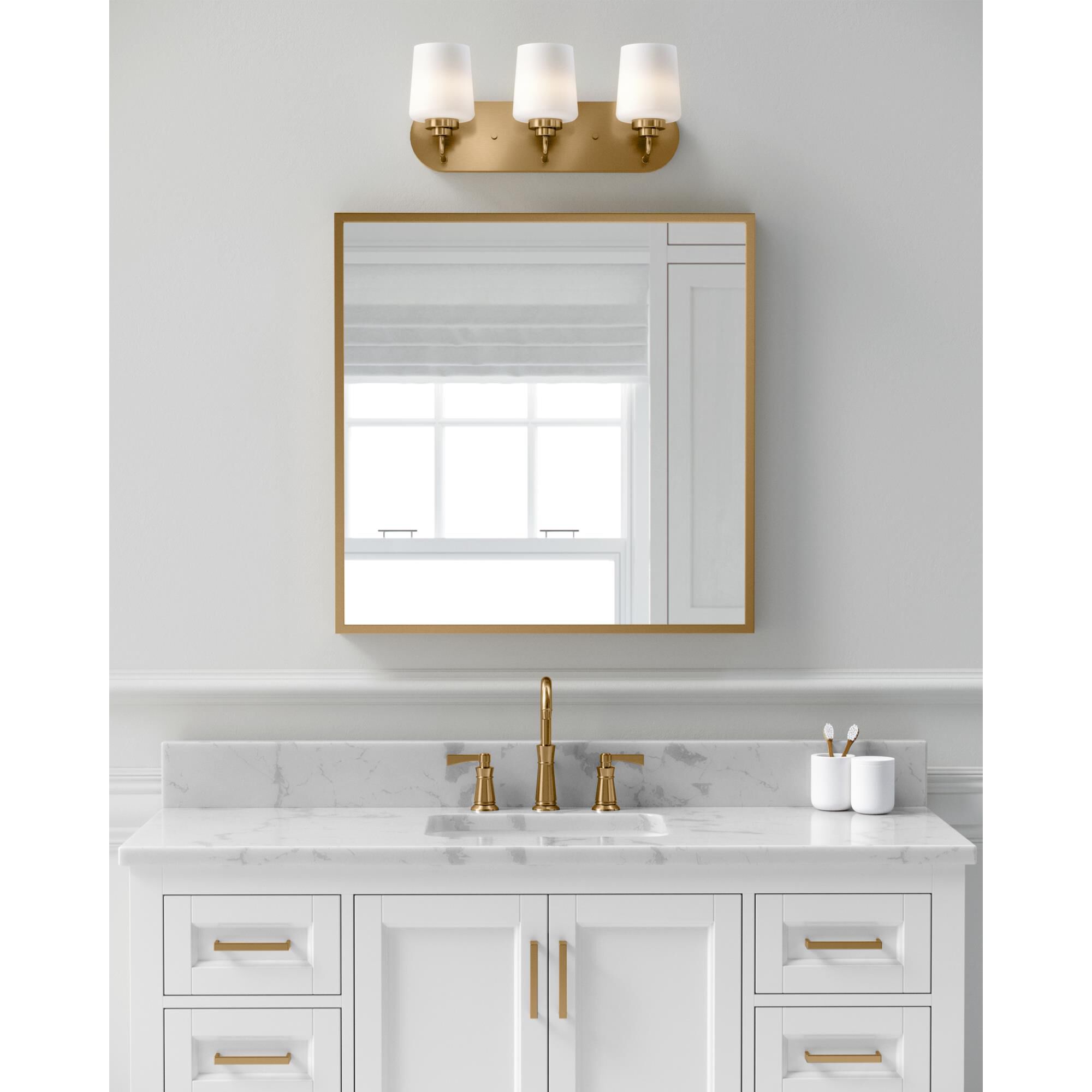 Windom 18 Inch 3 Light Bath Vanity Light by Generation Lighting