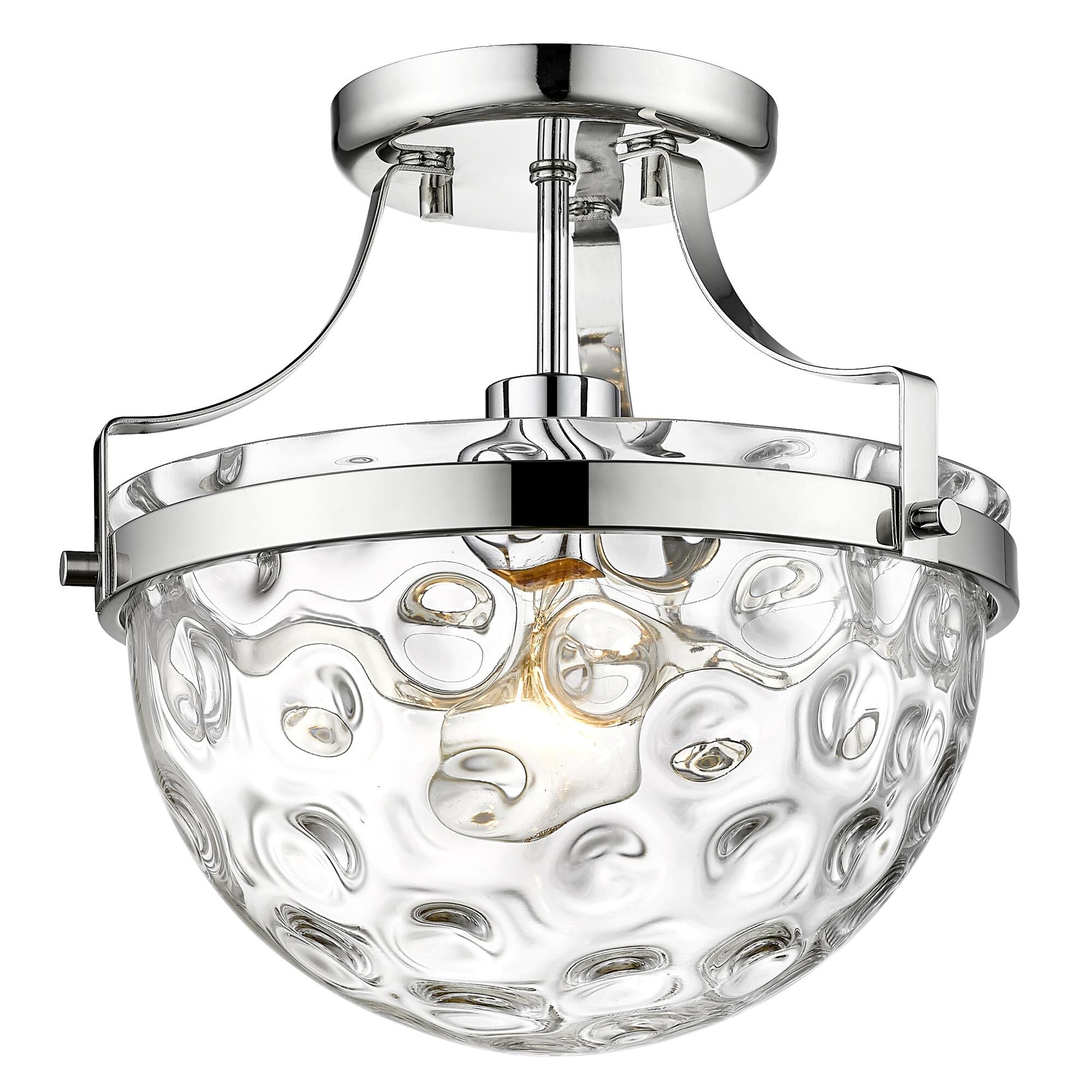 Quinn 10 Inch 1 Light Semi Flush Mount by Acclaim Lighting