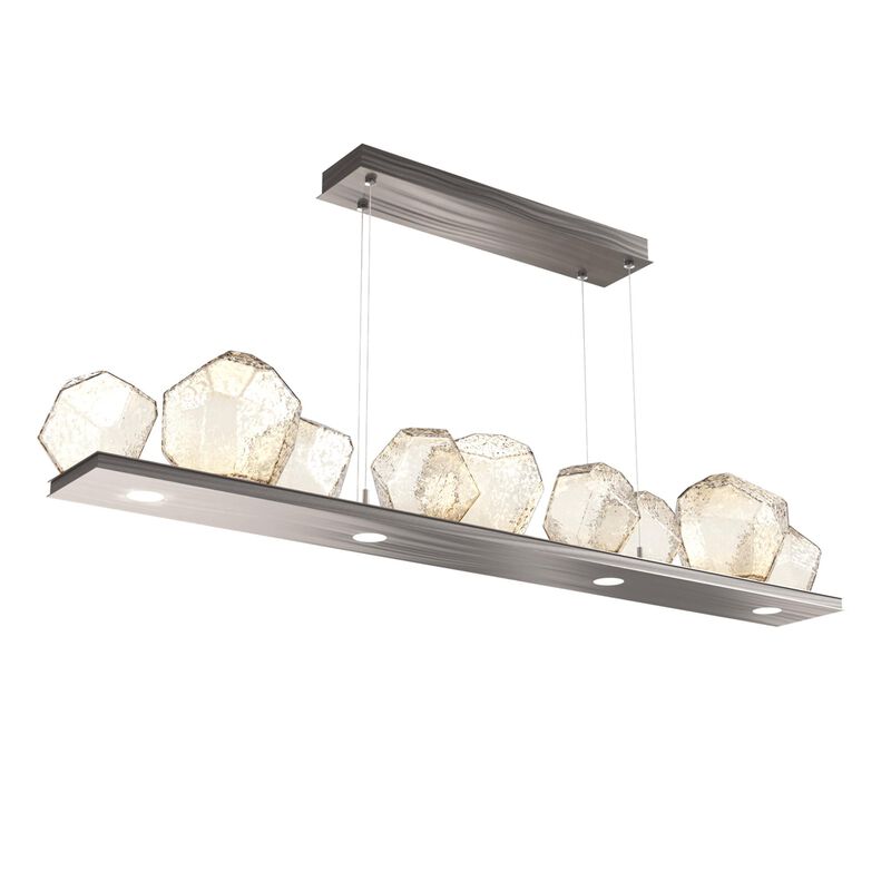Gem 59 Inch 13 Light LED Linear Suspension Light by Hammerton Studio