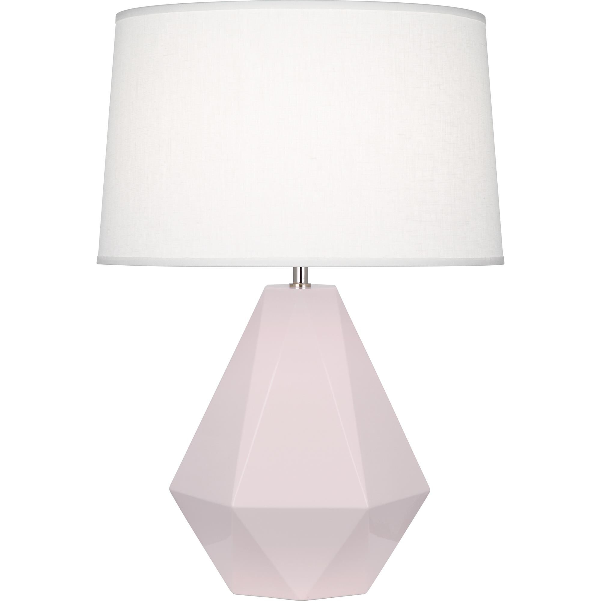Shown in Rose Water finish and Off White shade