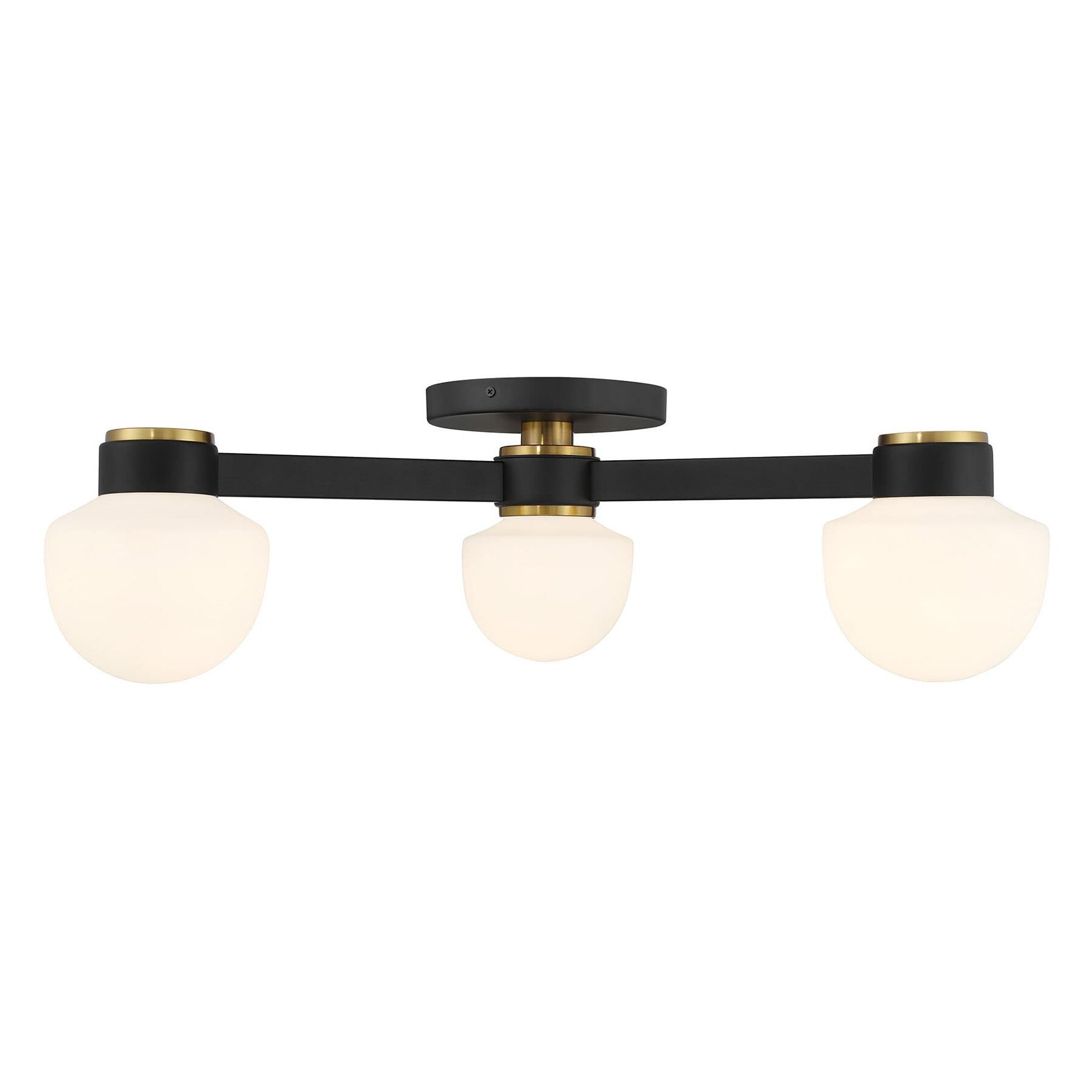 30 Inch Semi Flush Mount by Meridian Lighting