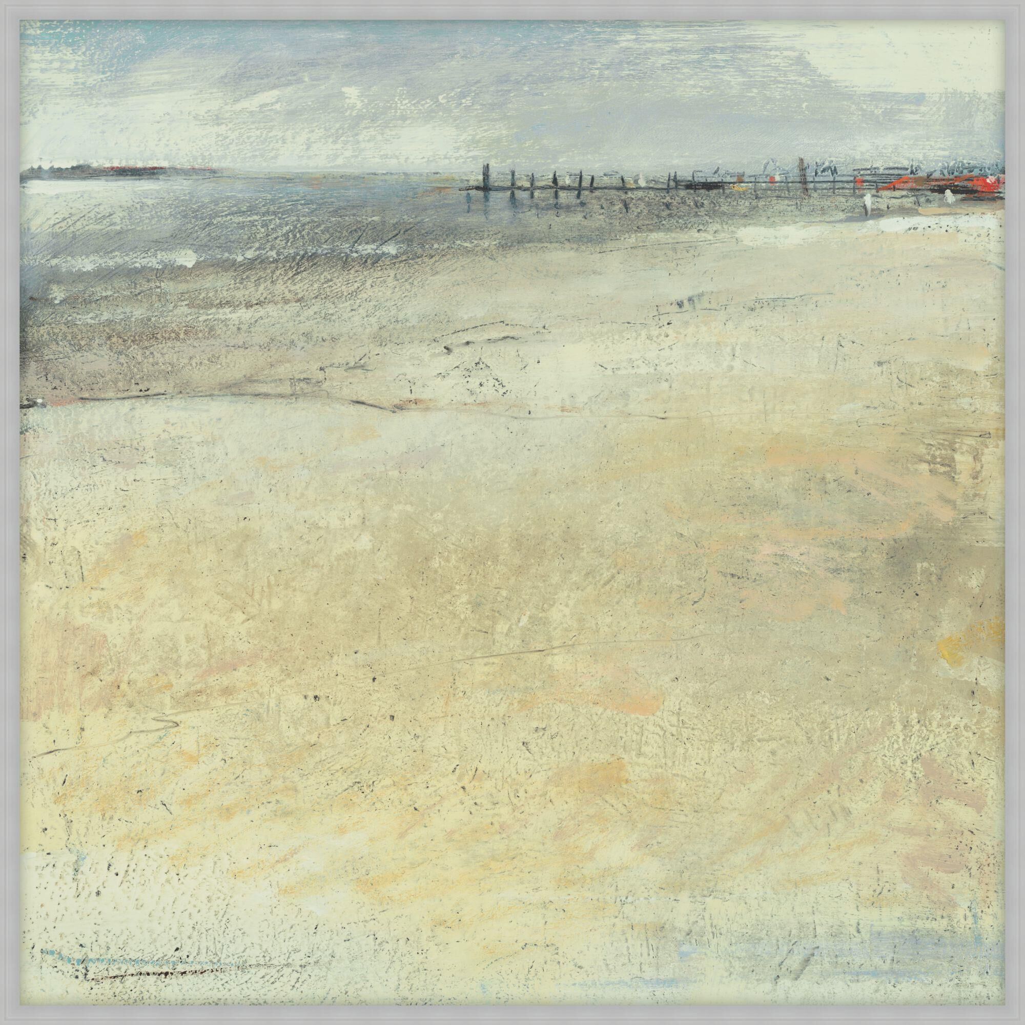 Studio L57 Impressions Shore In Solitude Print by LEVEL57