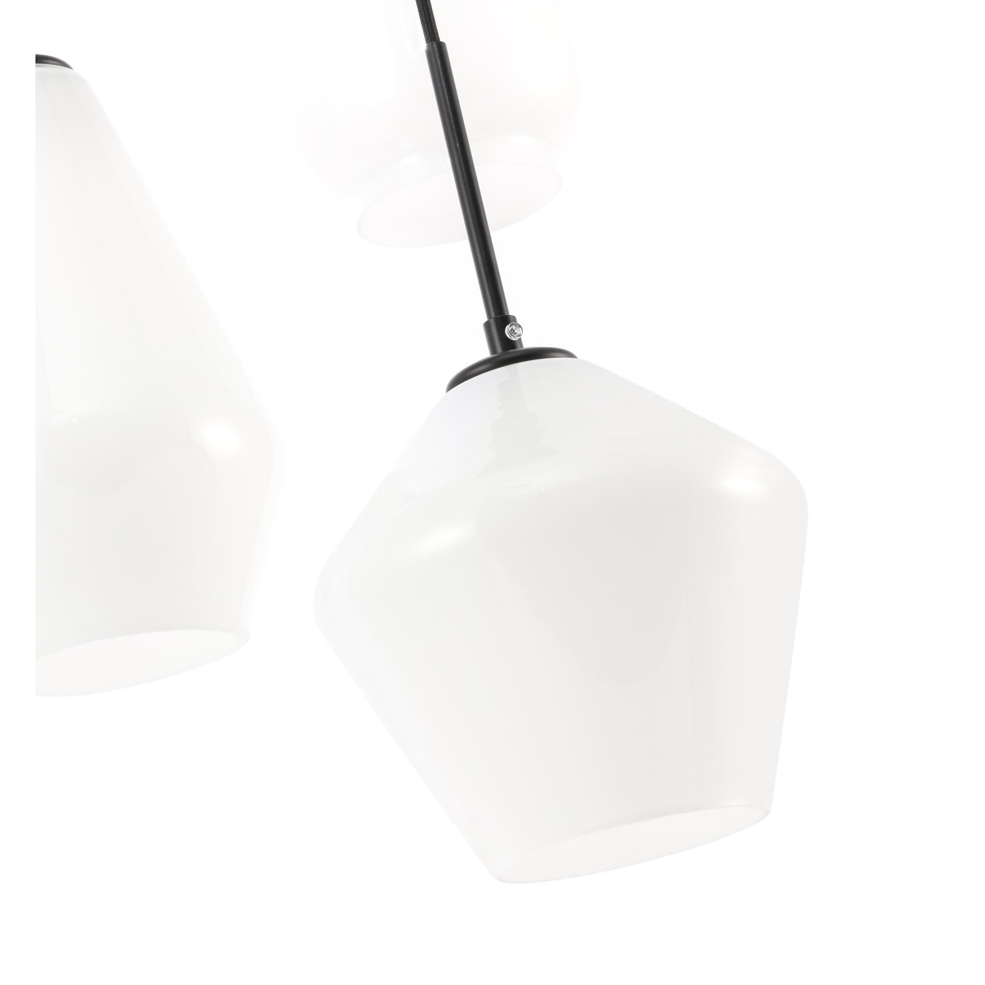 Gene 17 Inch Multi Light Pendant by Elegant Lighting