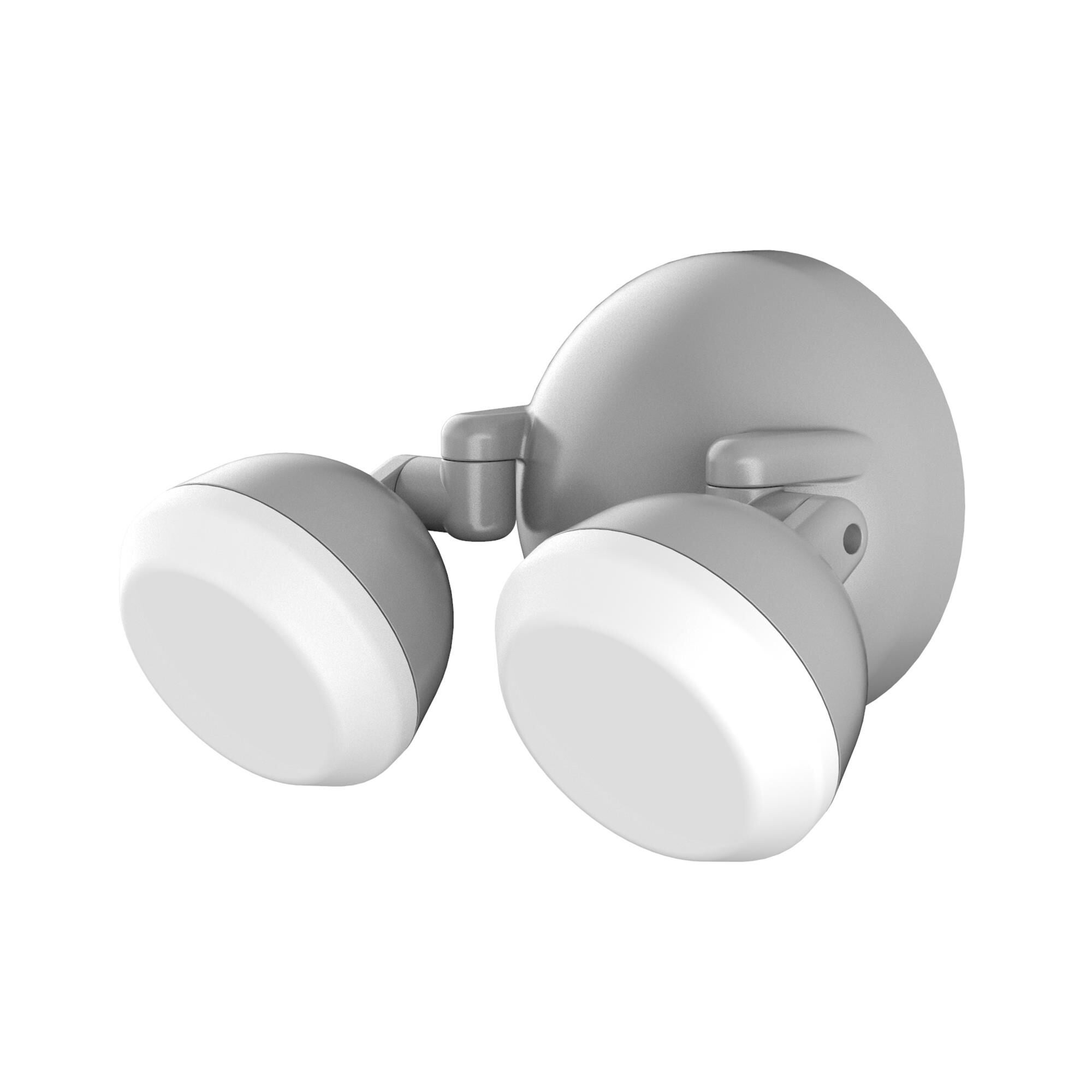 Shown in Textured Grey finish and Textured Grey Polycarbonate shade
