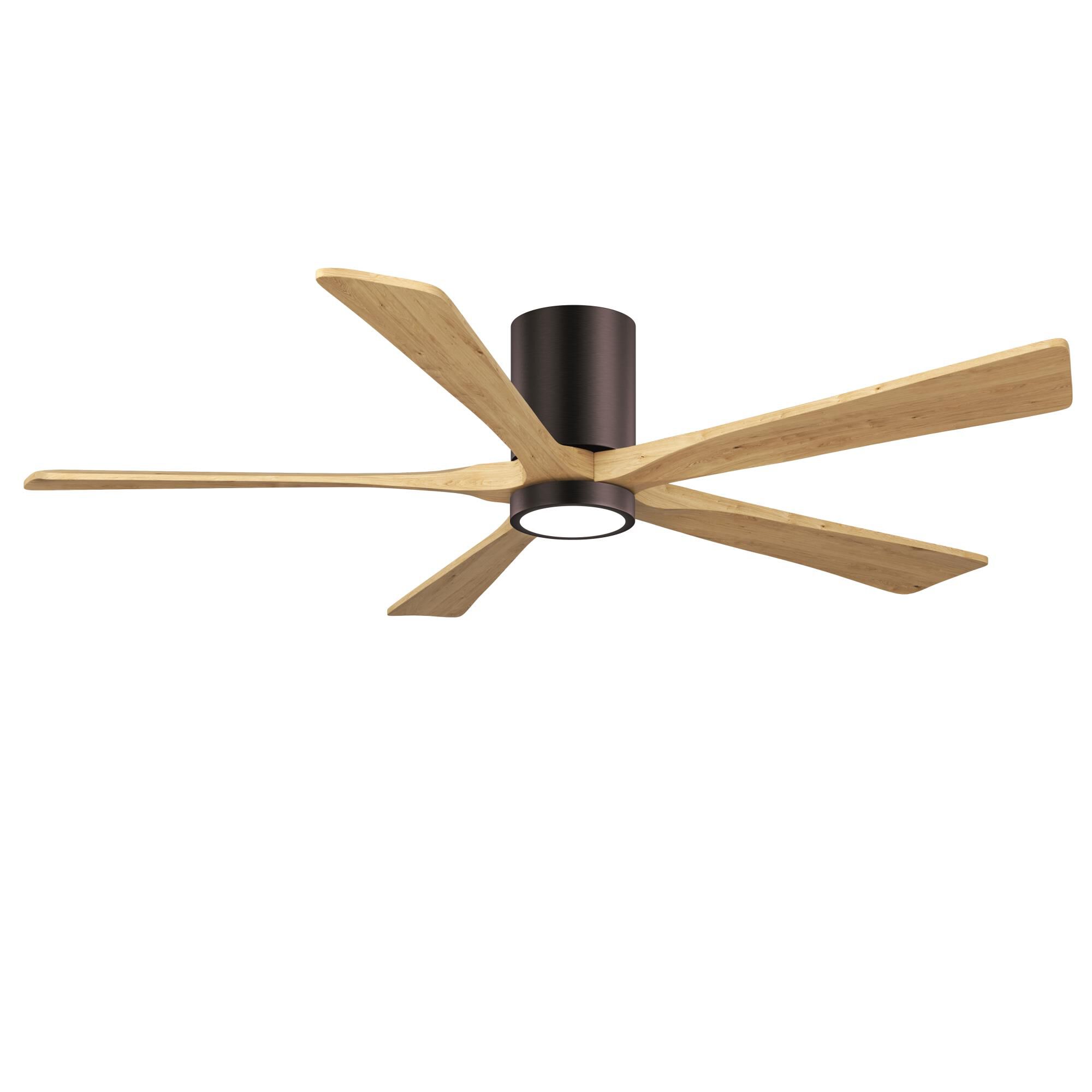 Irene 60 Inch Flush Mount Fan with Light Kit by Matthews Fan Company