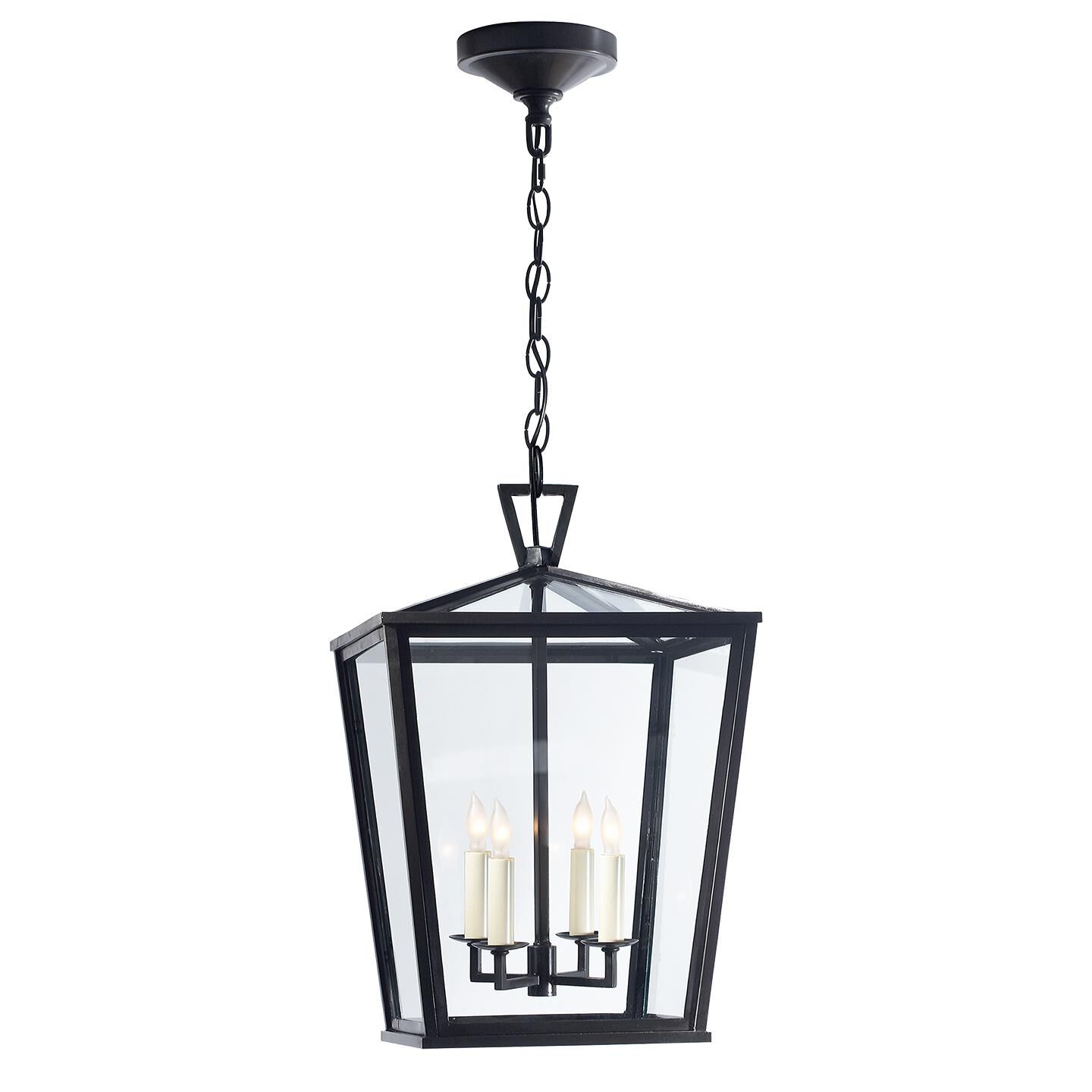 Shown in Bronze finish and Clear glass