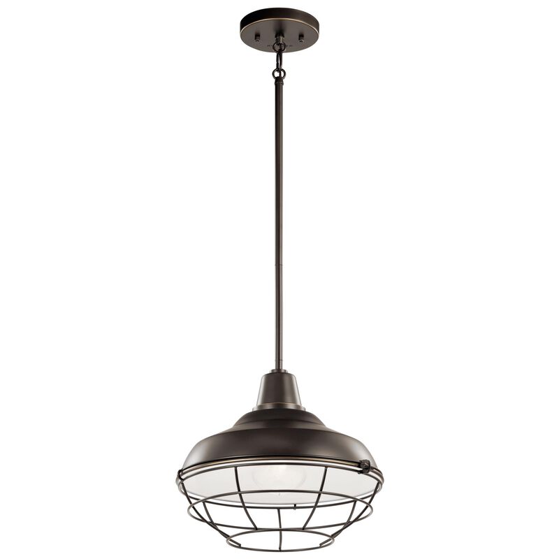 Kichler Lighting Pier 11 Inch Tall Outdoor Hanging Lantern
