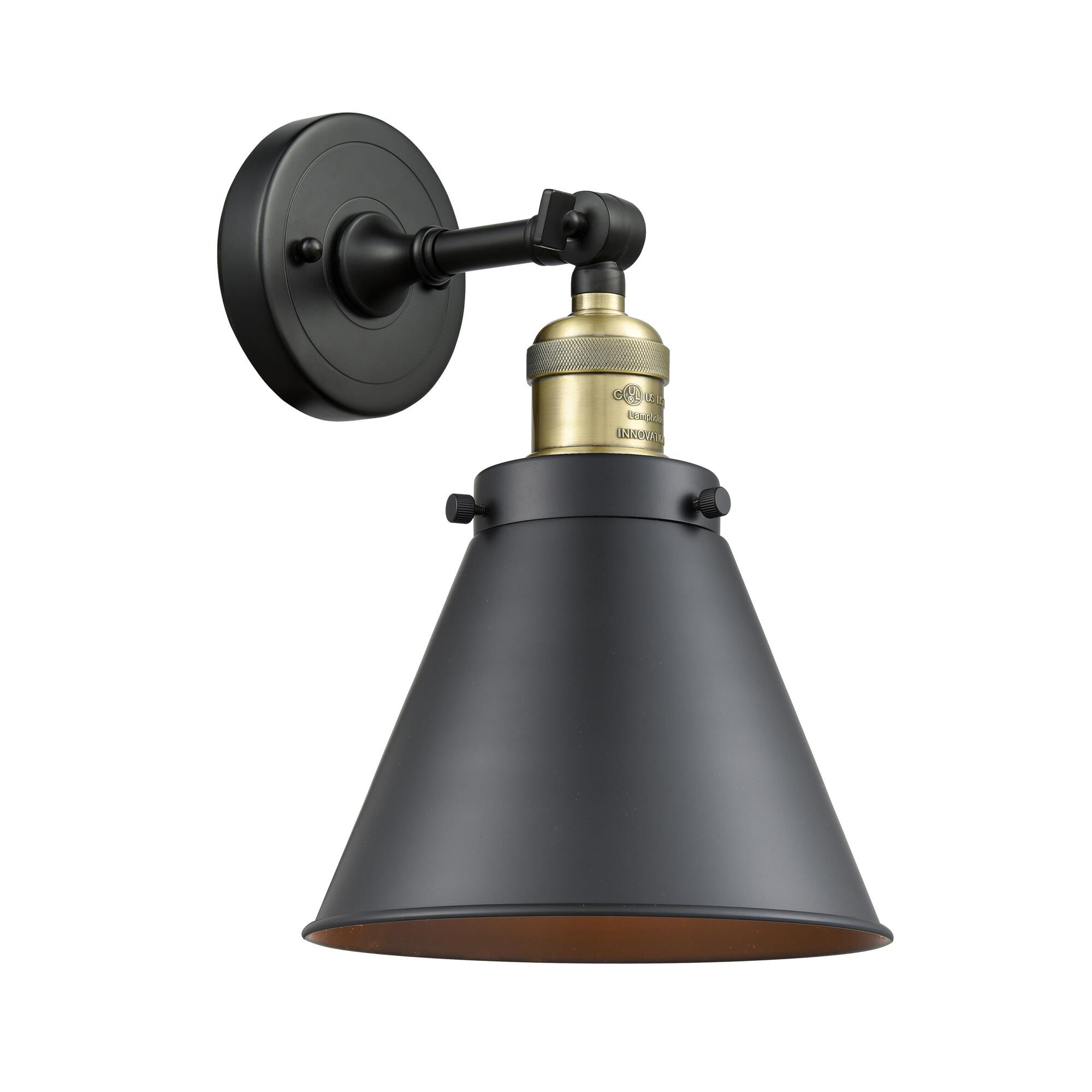 Bruno Marashlian Appalachian 8 Inch 1 Light Semi Flush Mount by Innovations Lighting