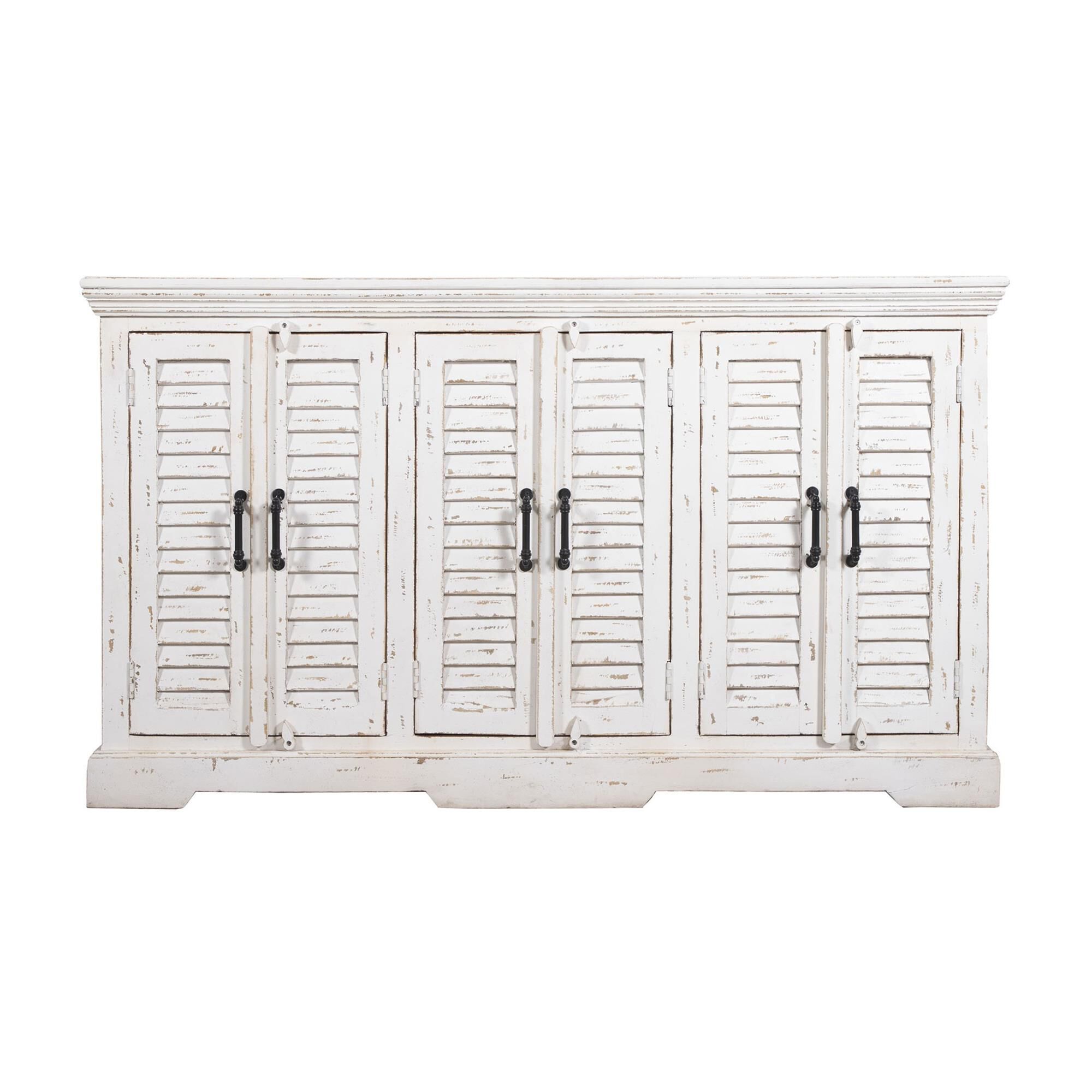 Shown in Antique White finish