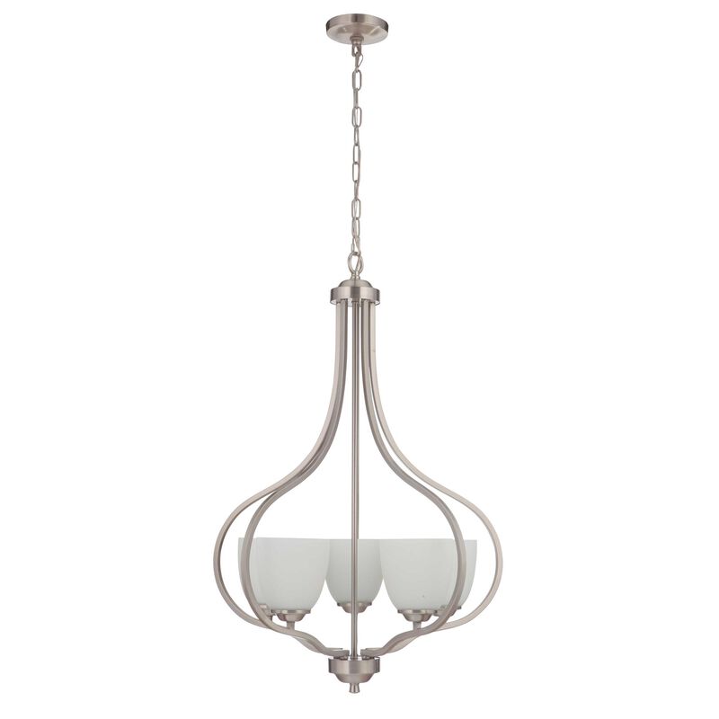 Serene 25 Inch 5 Light Chandelier by Craftmade