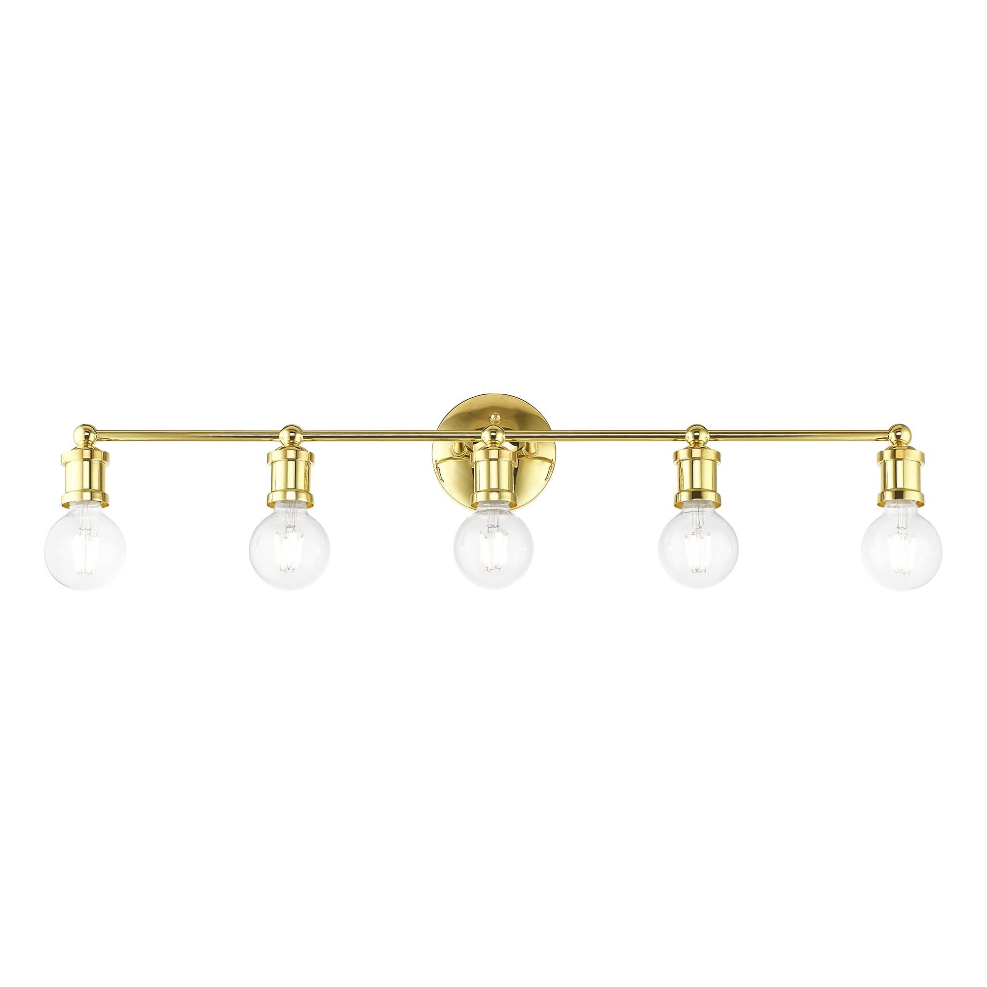 Lansdale 33 Inch 5 Light Bath Vanity Light by Livex Lighting