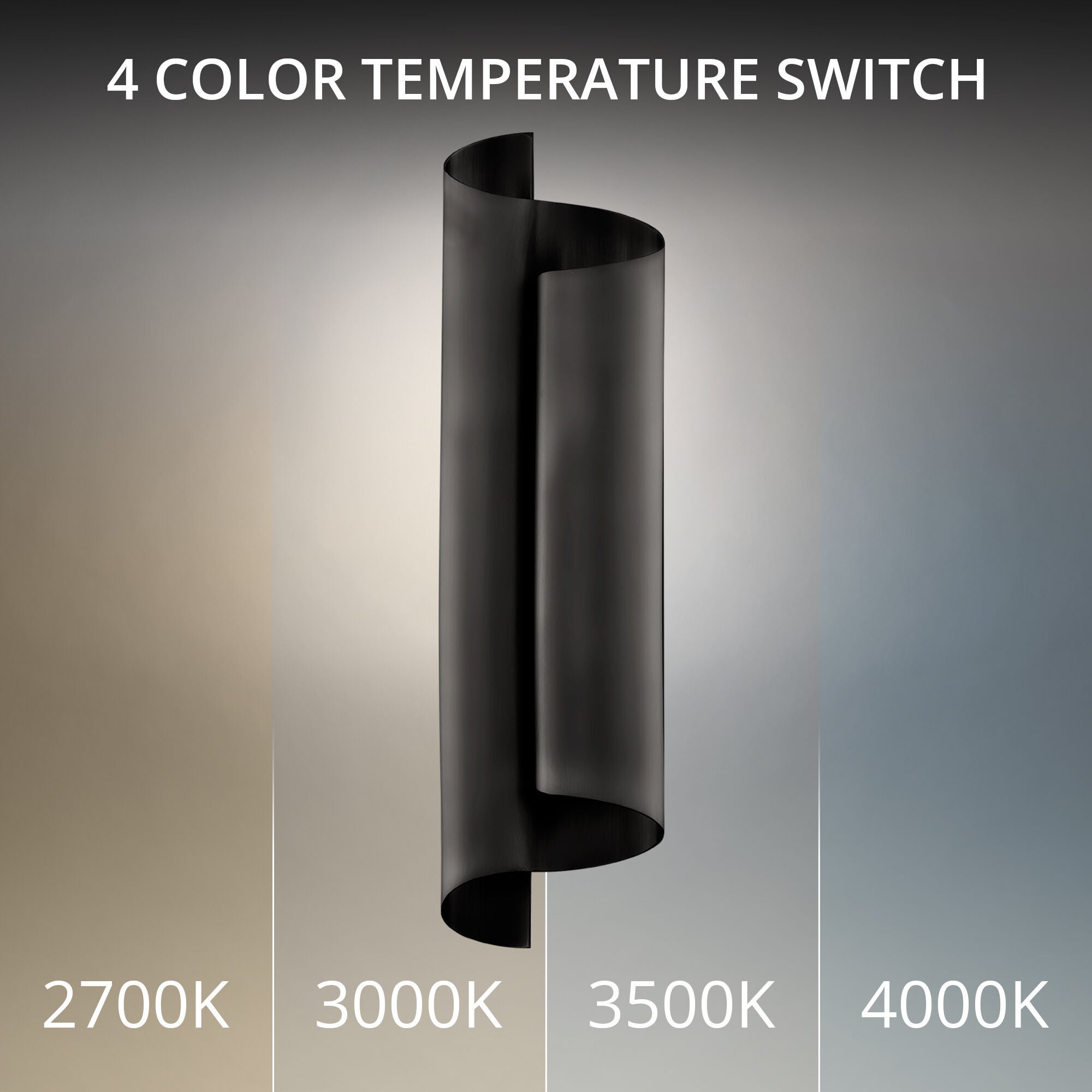Shown in Black finish