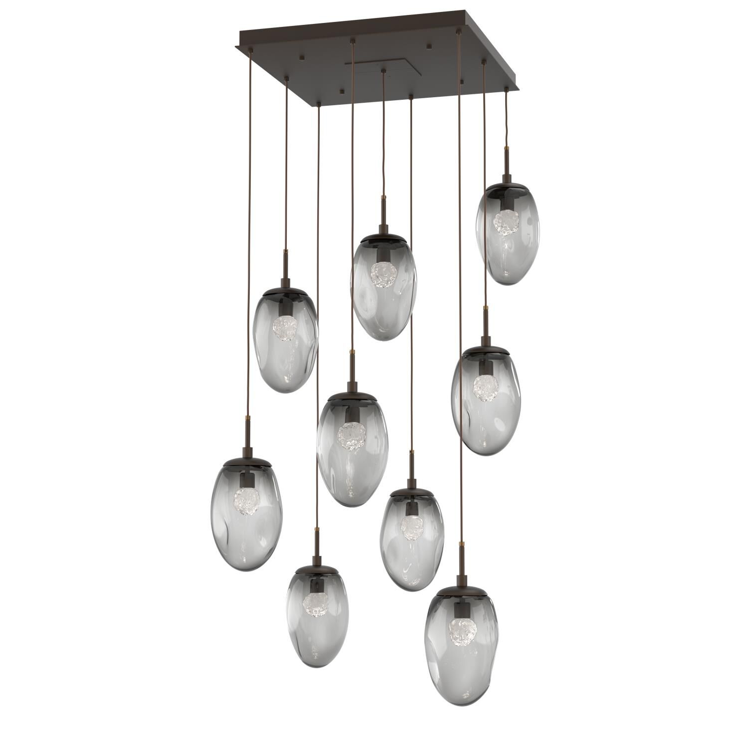 Levi Wilson Nebula 32 Inch 9 Light LED Multi Light Pendant by Hammerton Studio