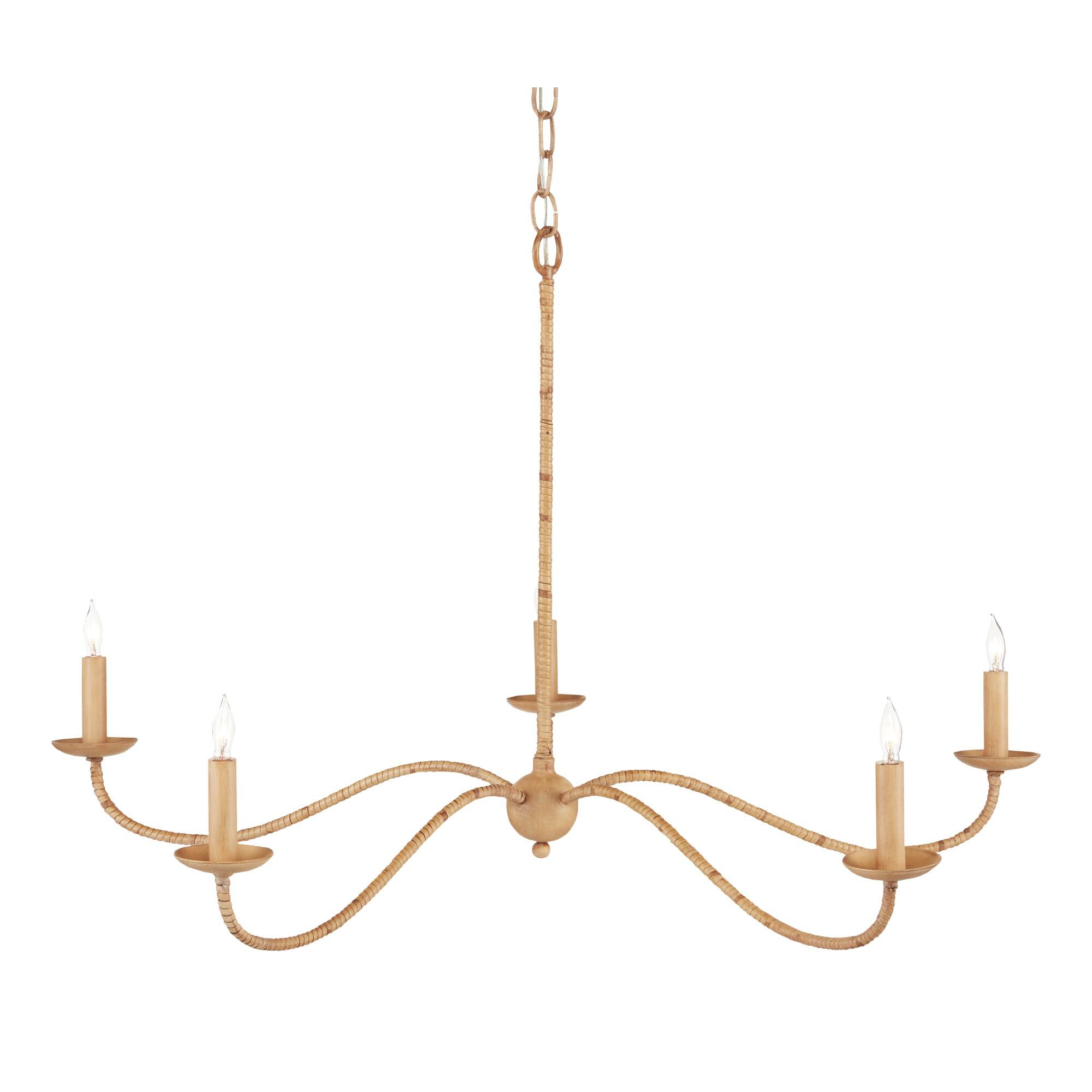 Saxon Chandelier by Currey and Company