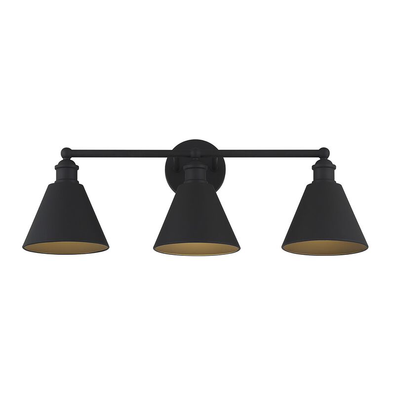 27 Inch 3 Light LED Bath Vanity Light by Meridian Lighting