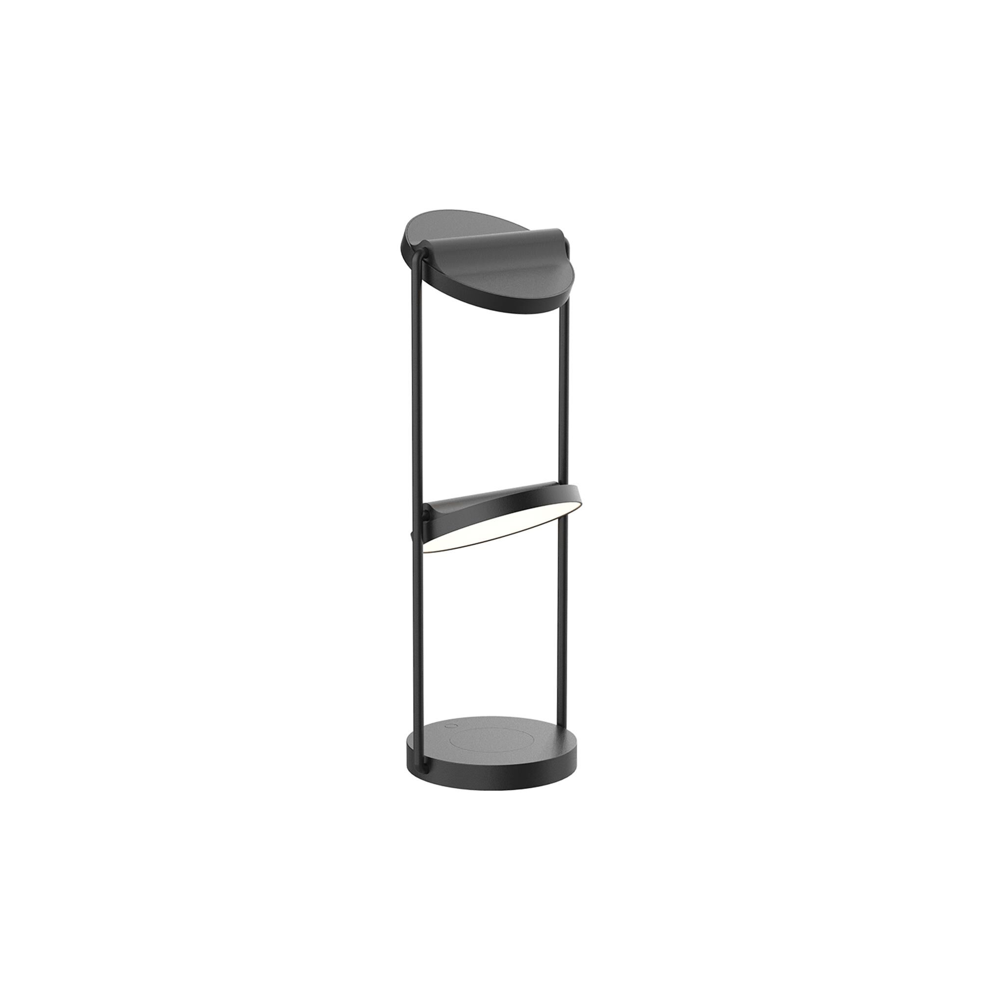 Shown in Black finish and Frosted Acrylic glass